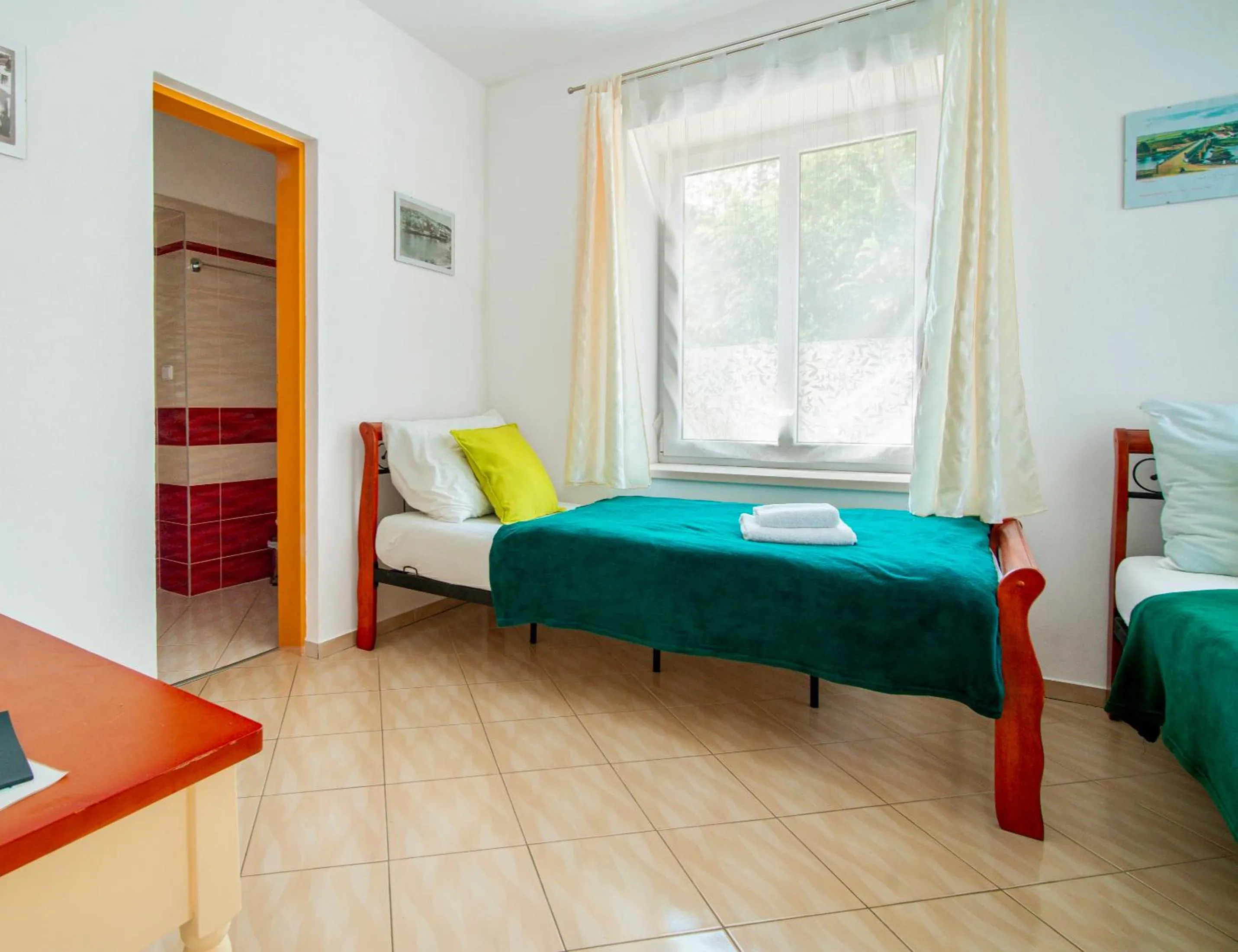 Bed in Ostende Chocerady - ubytování u řeky
