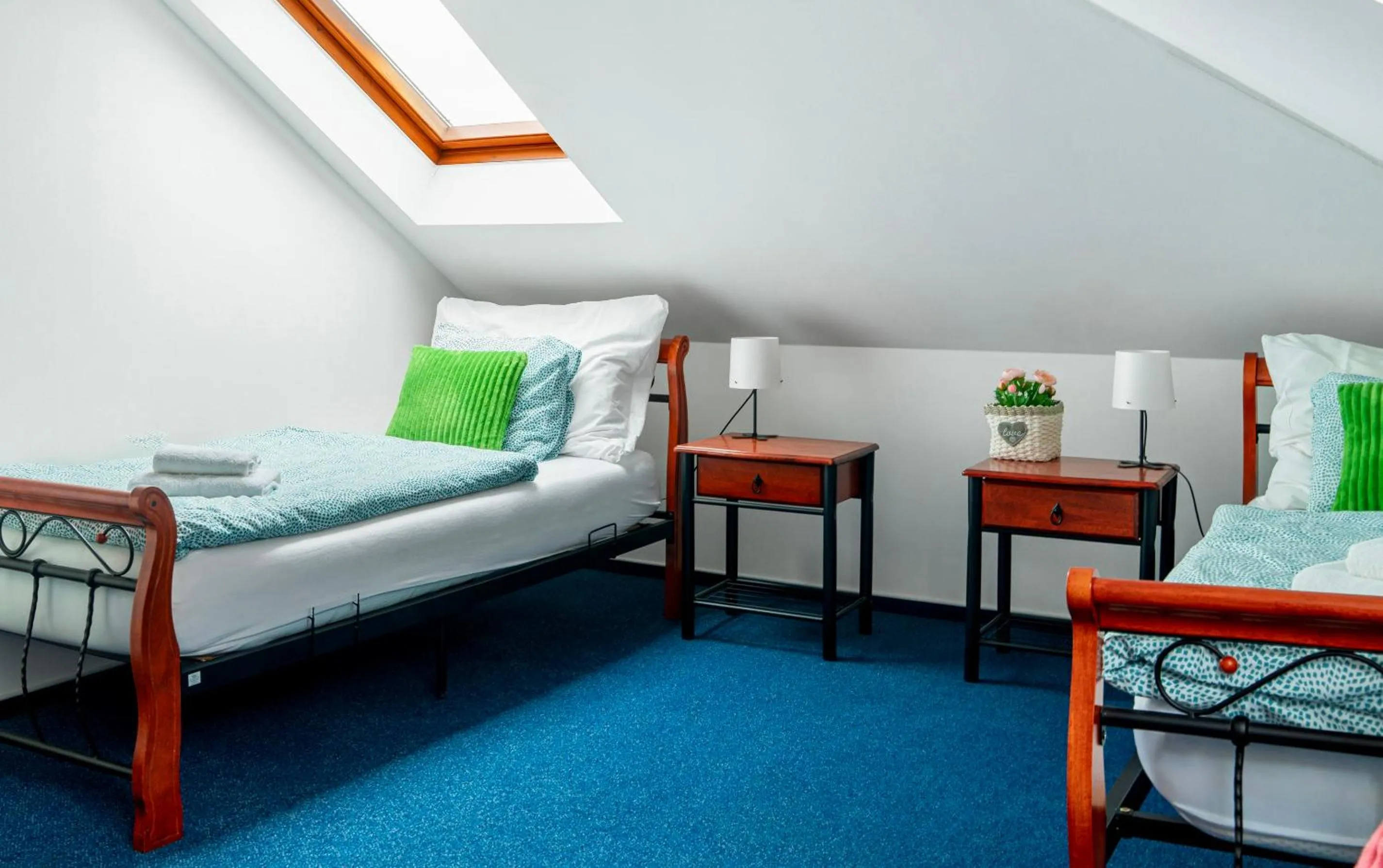 Bed in Ostende Chocerady - ubytování u řeky