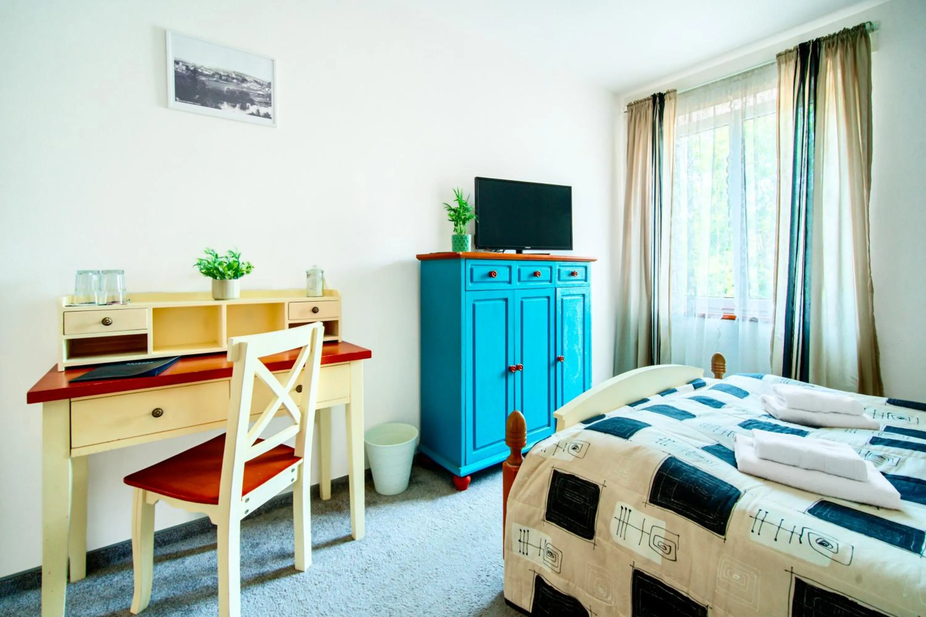 Bed in Ostende Chocerady - ubytování u řeky