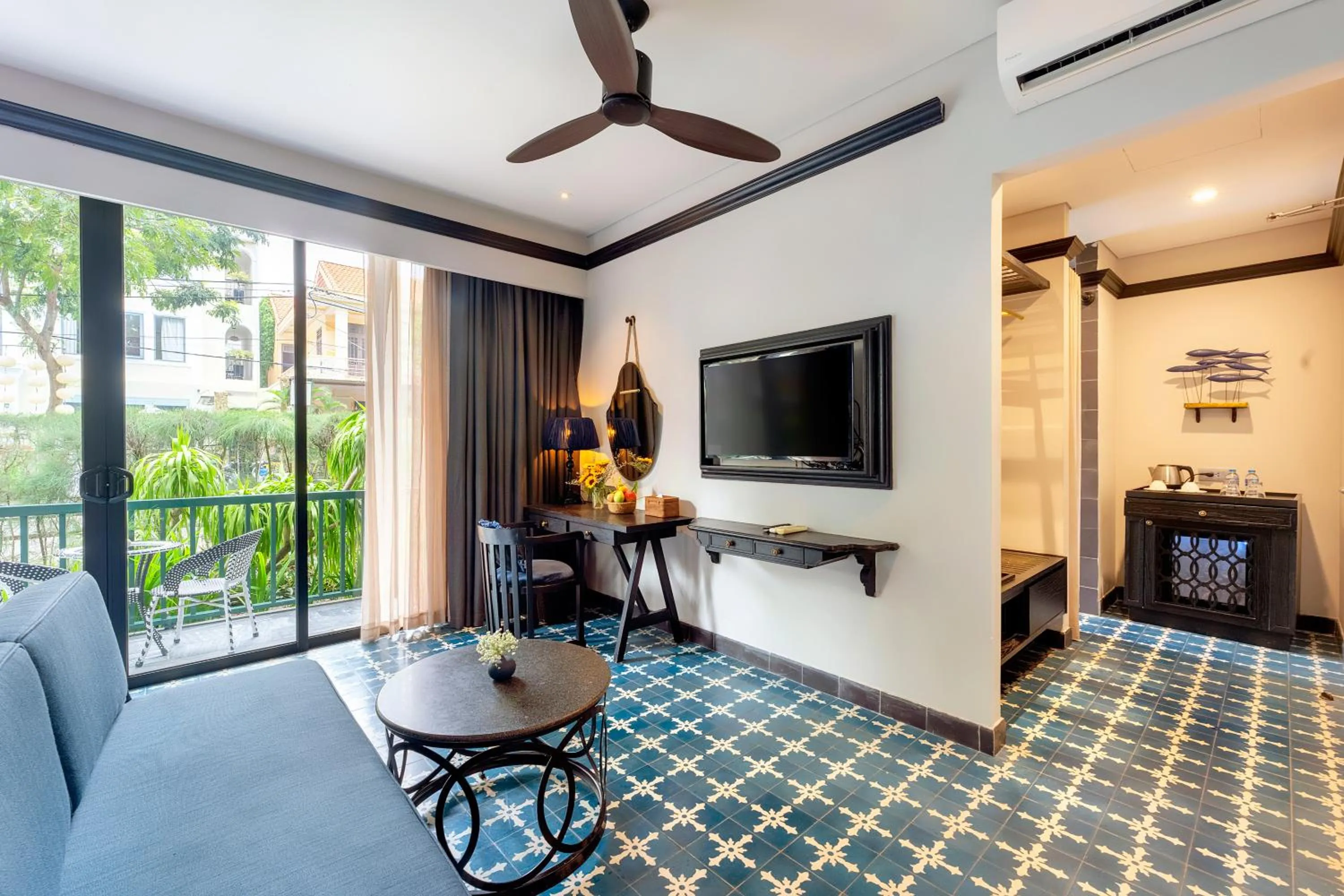 Balcony/Terrace in Sol An Bang Beach Resort & Spa