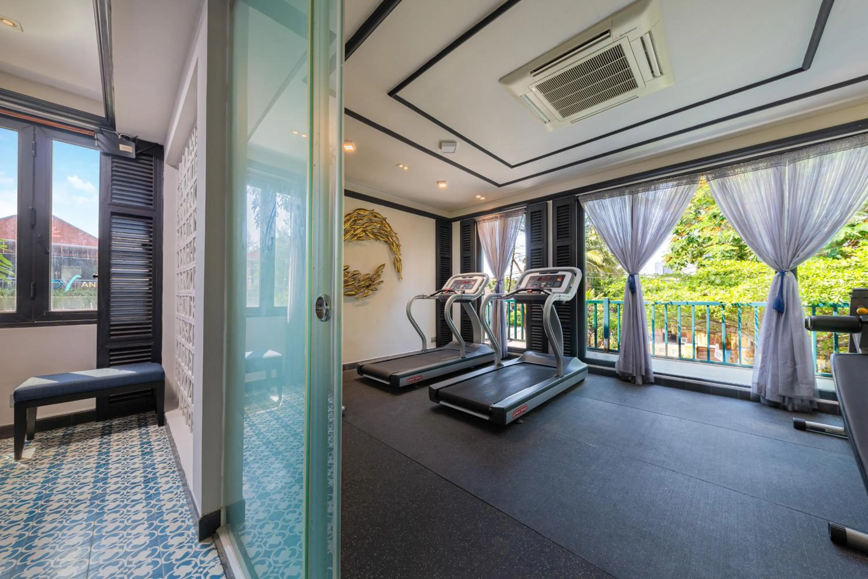 Fitness centre/facilities in Sol An Bang Beach Resort & Spa