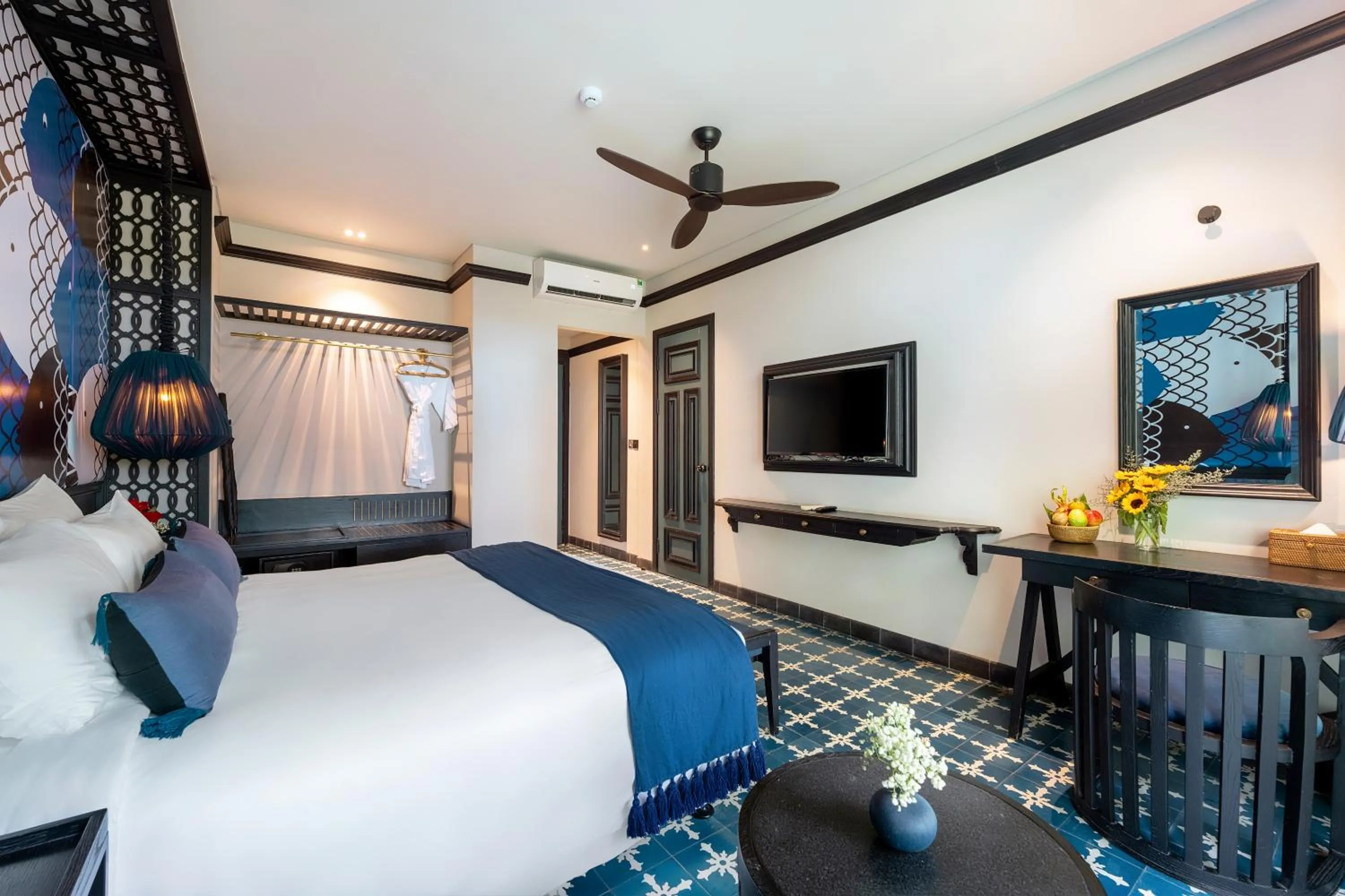 Bed in Sol An Bang Beach Resort & Spa