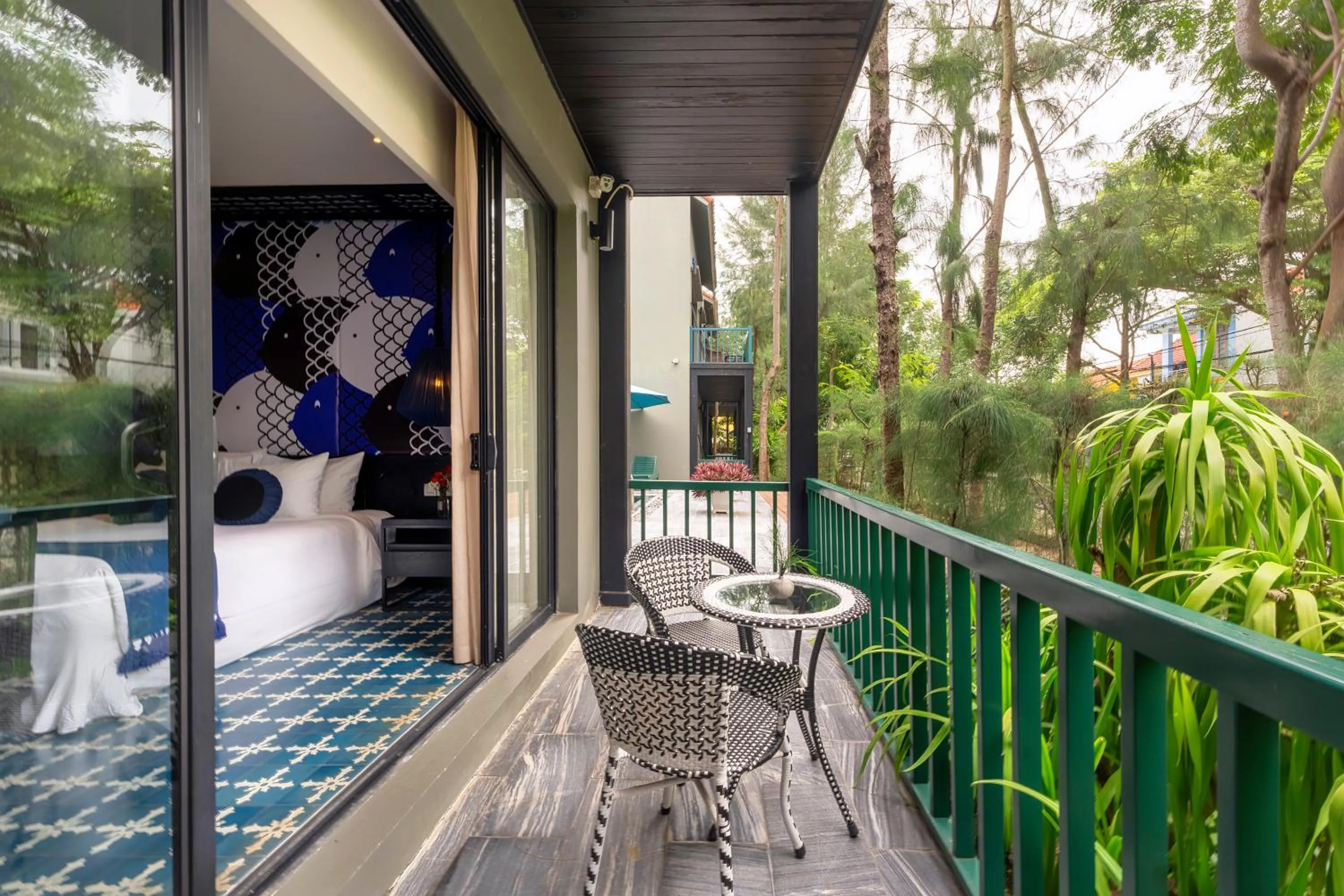 Balcony/Terrace in Sol An Bang Beach Resort & Spa