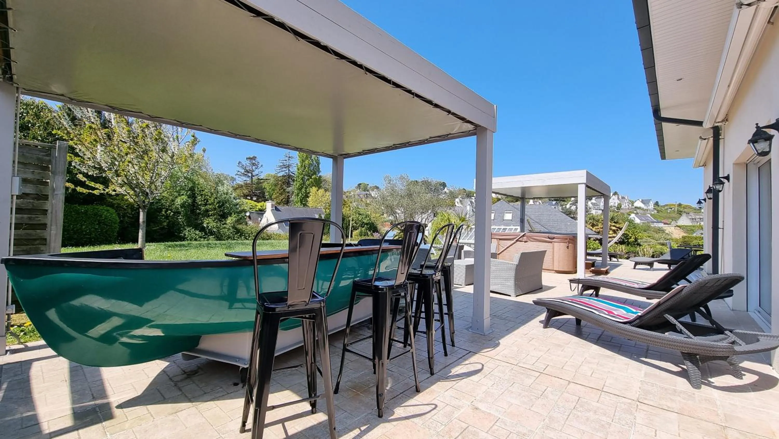 Patio in L'Escale Evel Er Gêr