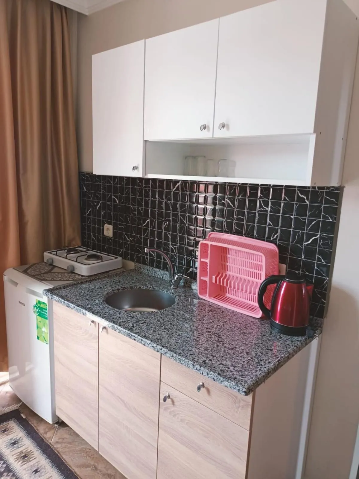 Kitchen or kitchenette in Le Moral Apart Hotel