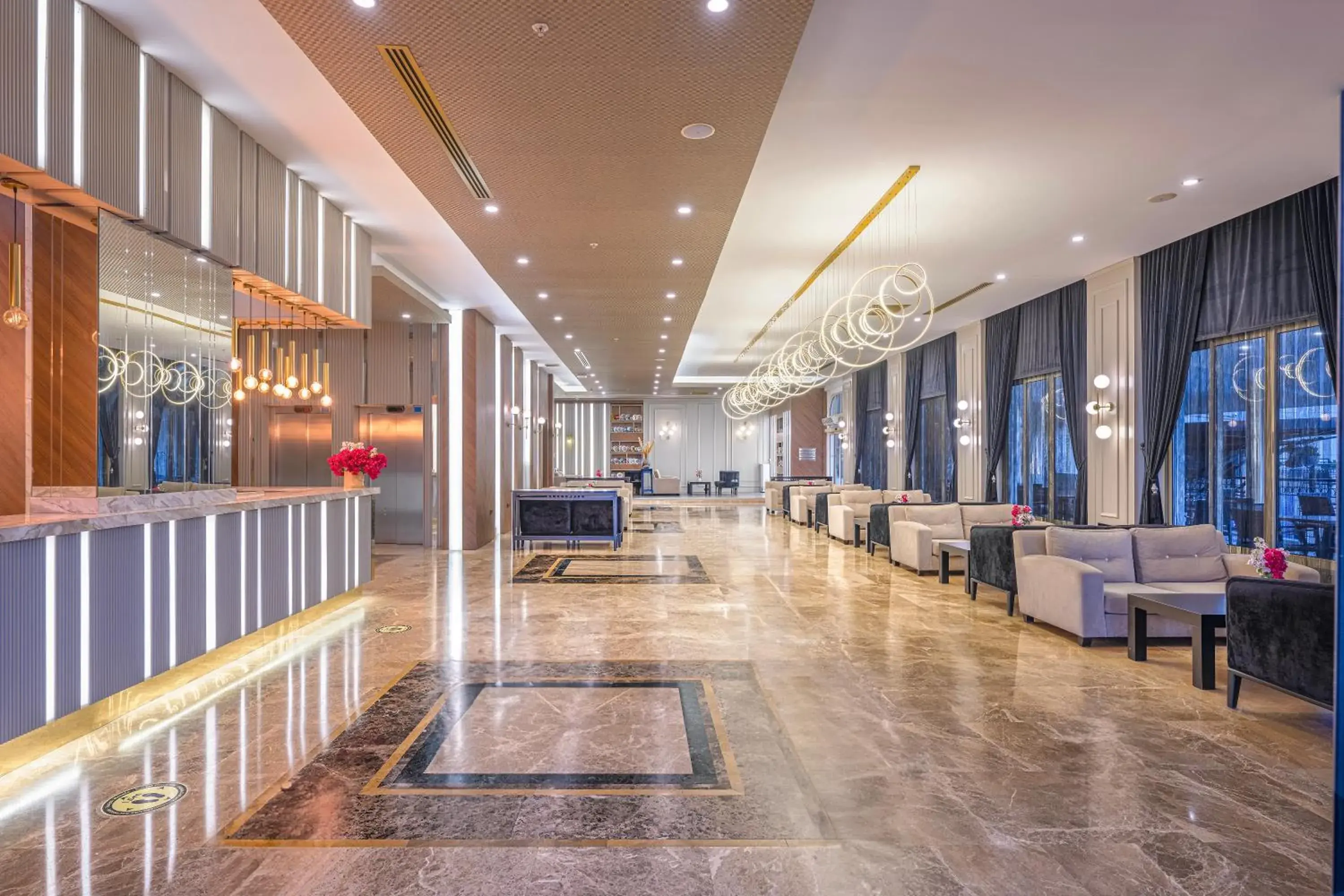 Lobby or reception in L'Oceanica Beach Resort Lobby or reception in L'Oceanica Beach Resort