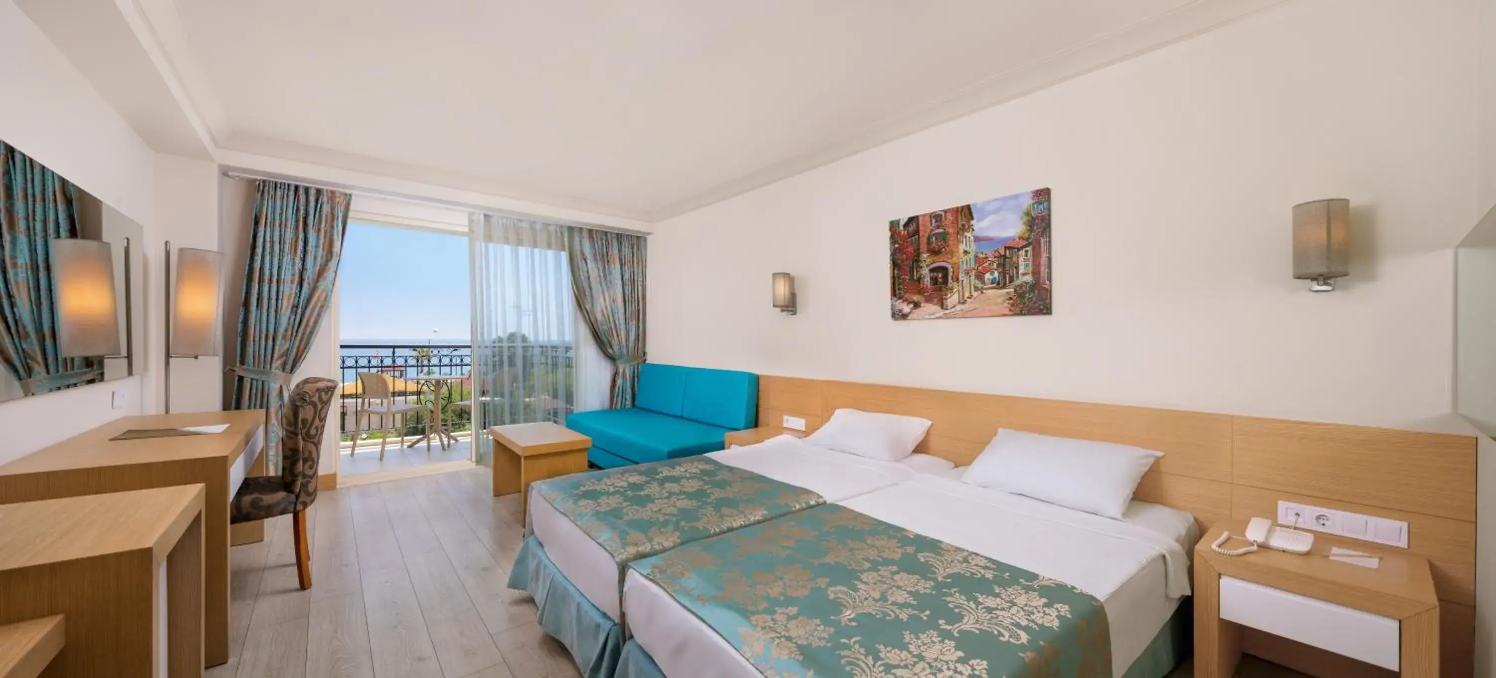 Photo of the whole room, Bed in L'Oceanica Beach Resort Photo of the whole room, Bed in L'Oceanica Beach Resort