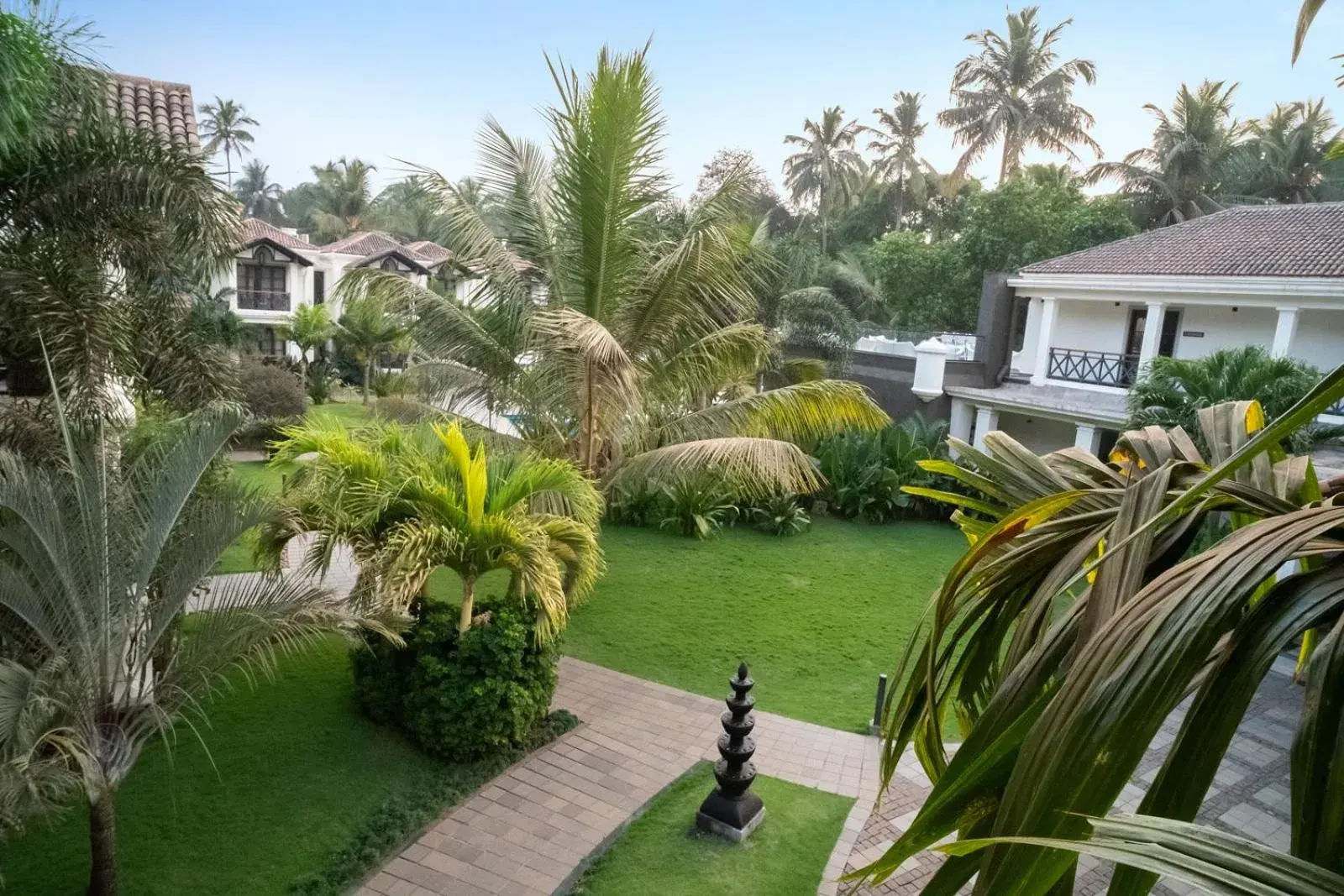 Garden view in Andores Resort And Spa - Calangute Garden view in Andores Resort And Spa - Calangute
