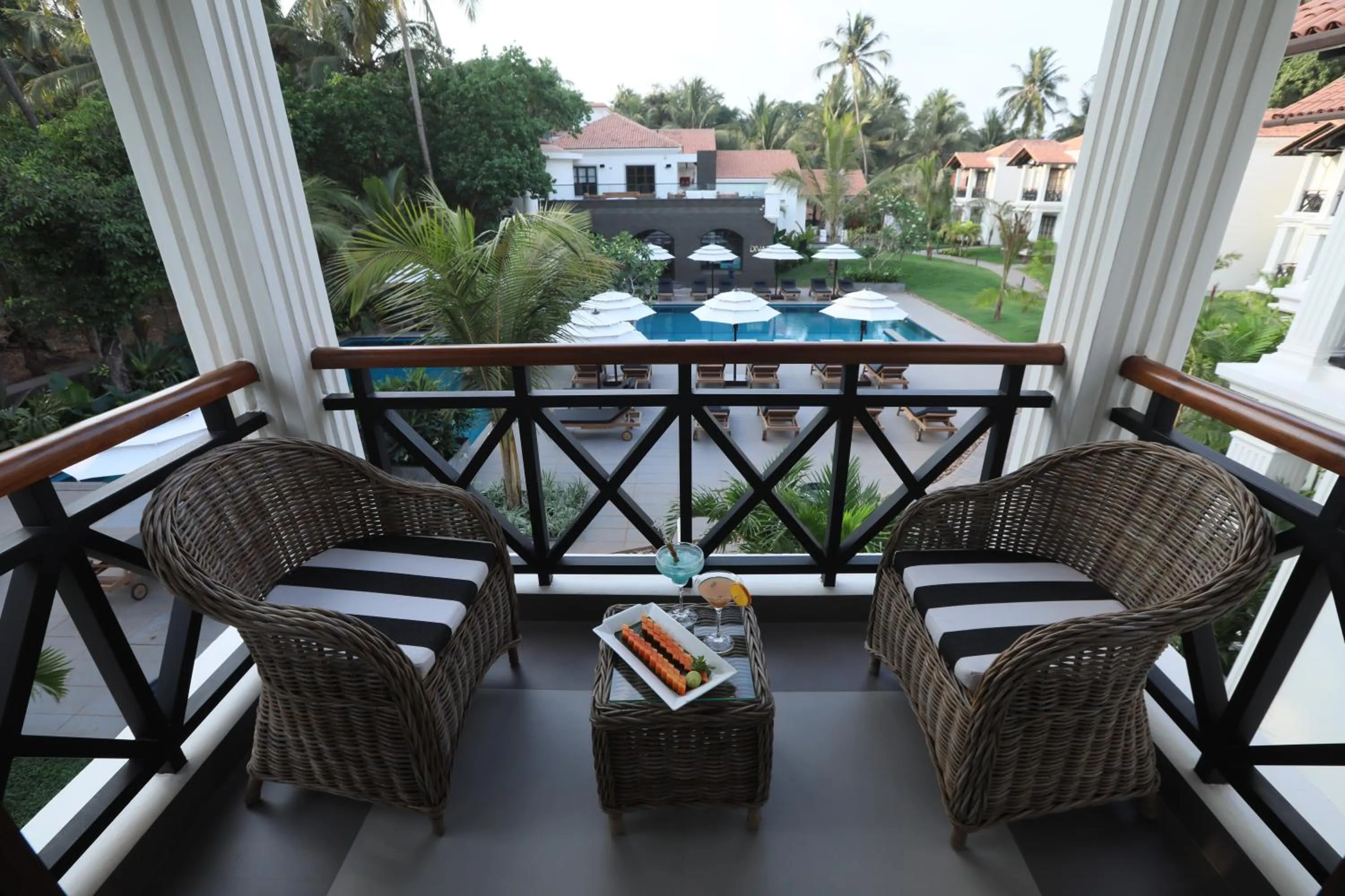 Balcony/Terrace in Andores Resort And Spa - Calangute