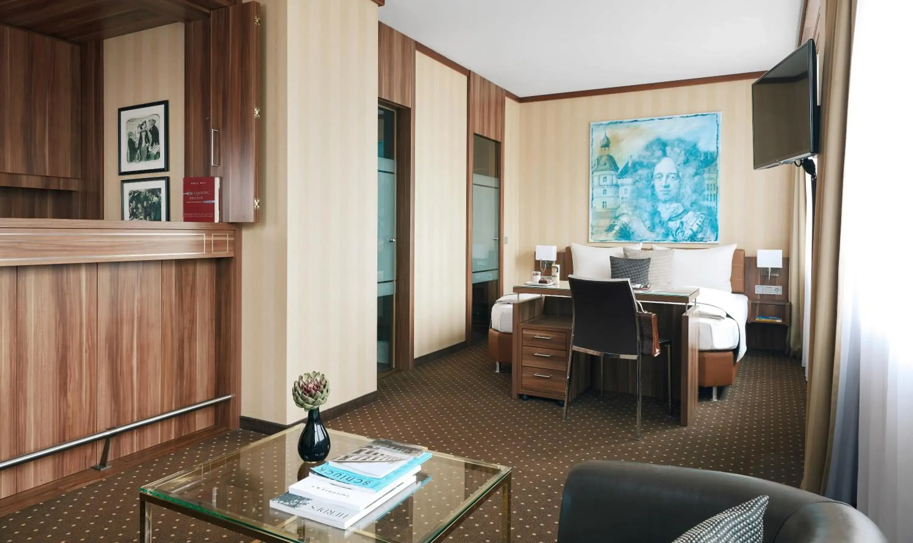 Living room in Living Hotel Düsseldorf Living room in Living Hotel Düsseldorf