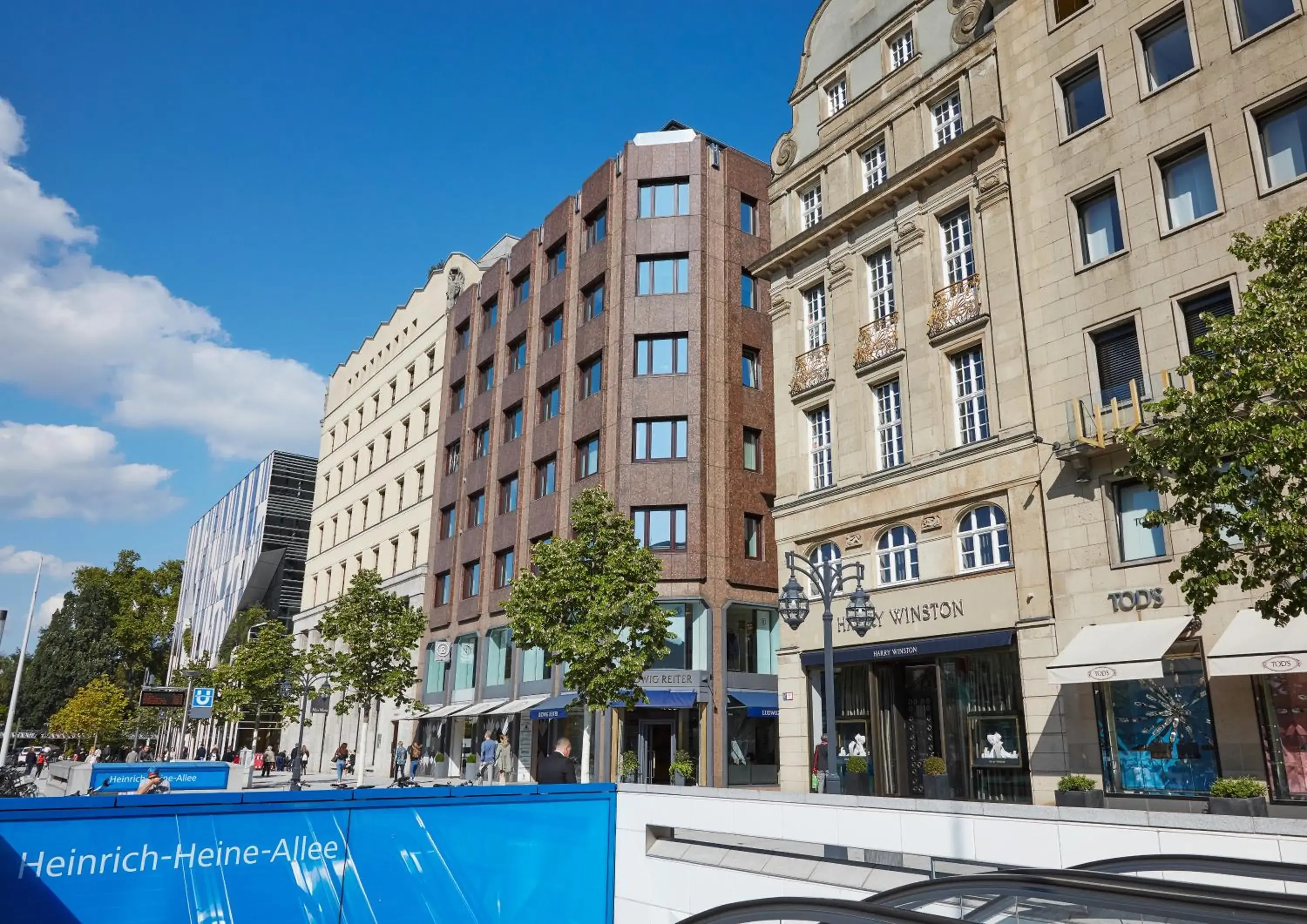 Property building in Living Hotel Düsseldorf Property building in Living Hotel Düsseldorf