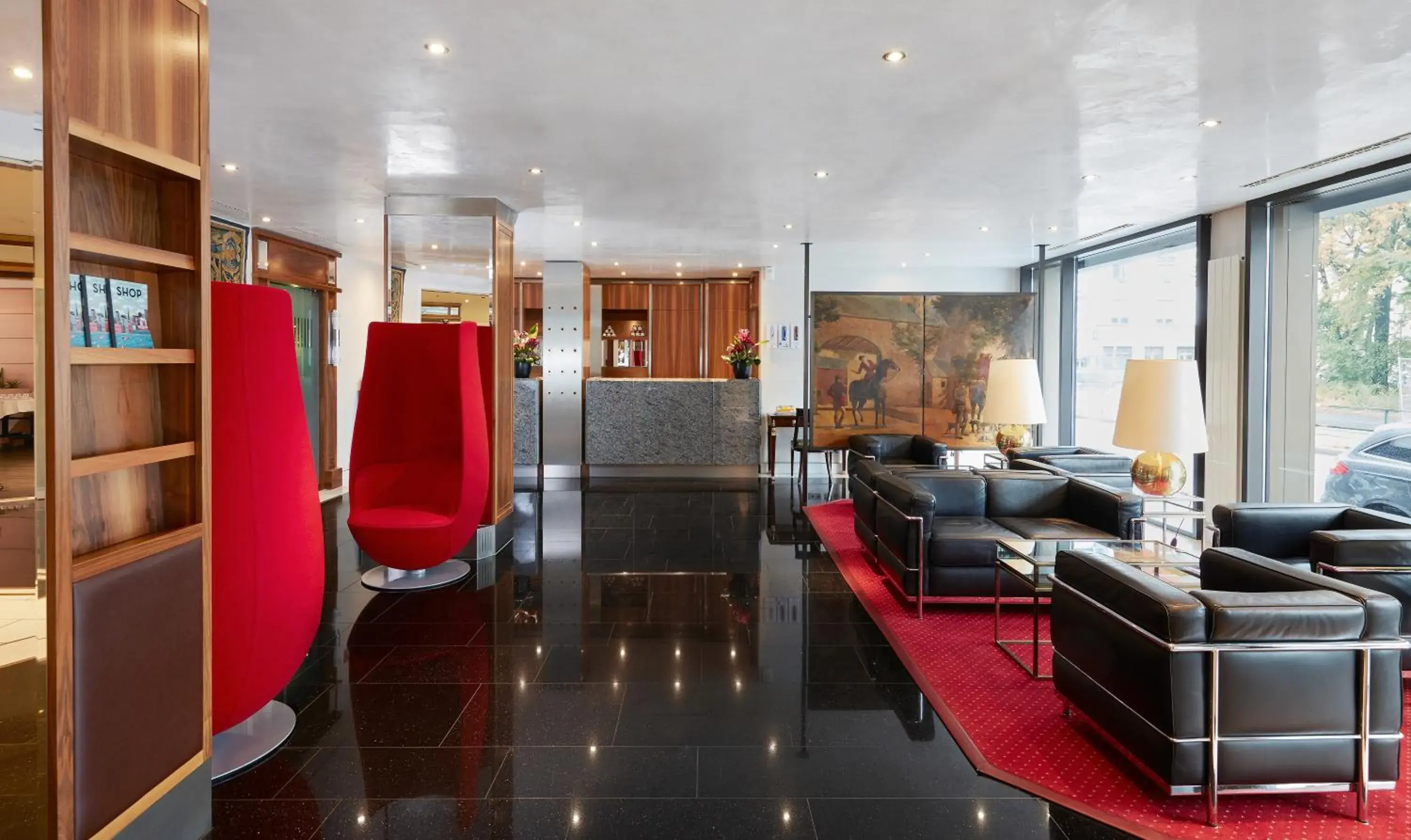 Lobby or reception in Living Hotel Düsseldorf Lobby or reception in Living Hotel Düsseldorf