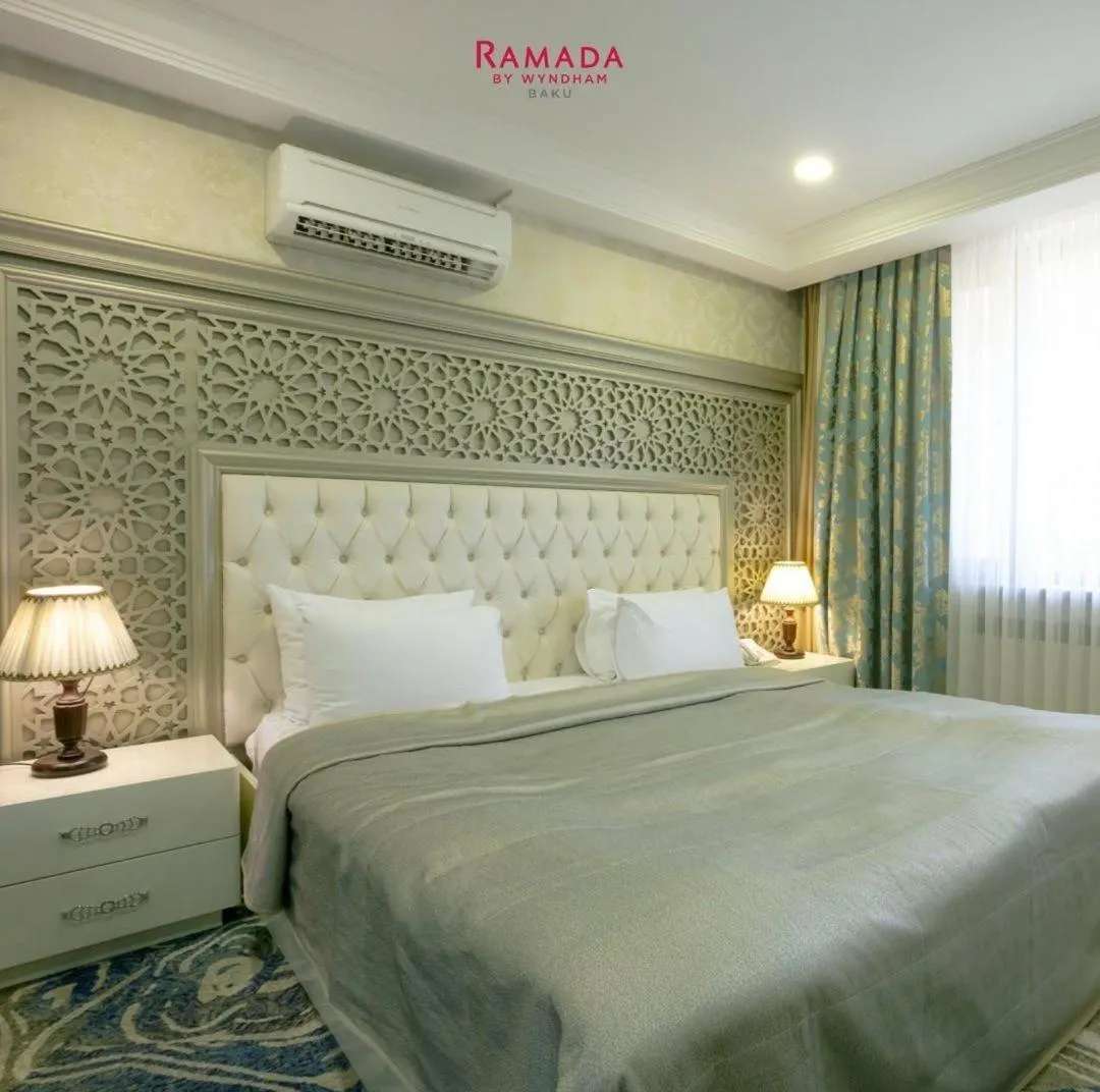 Bedroom, Bed in Ramada by Wyndham Baku