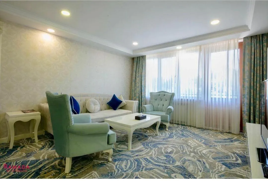 Living room in Ramada by Wyndham Baku