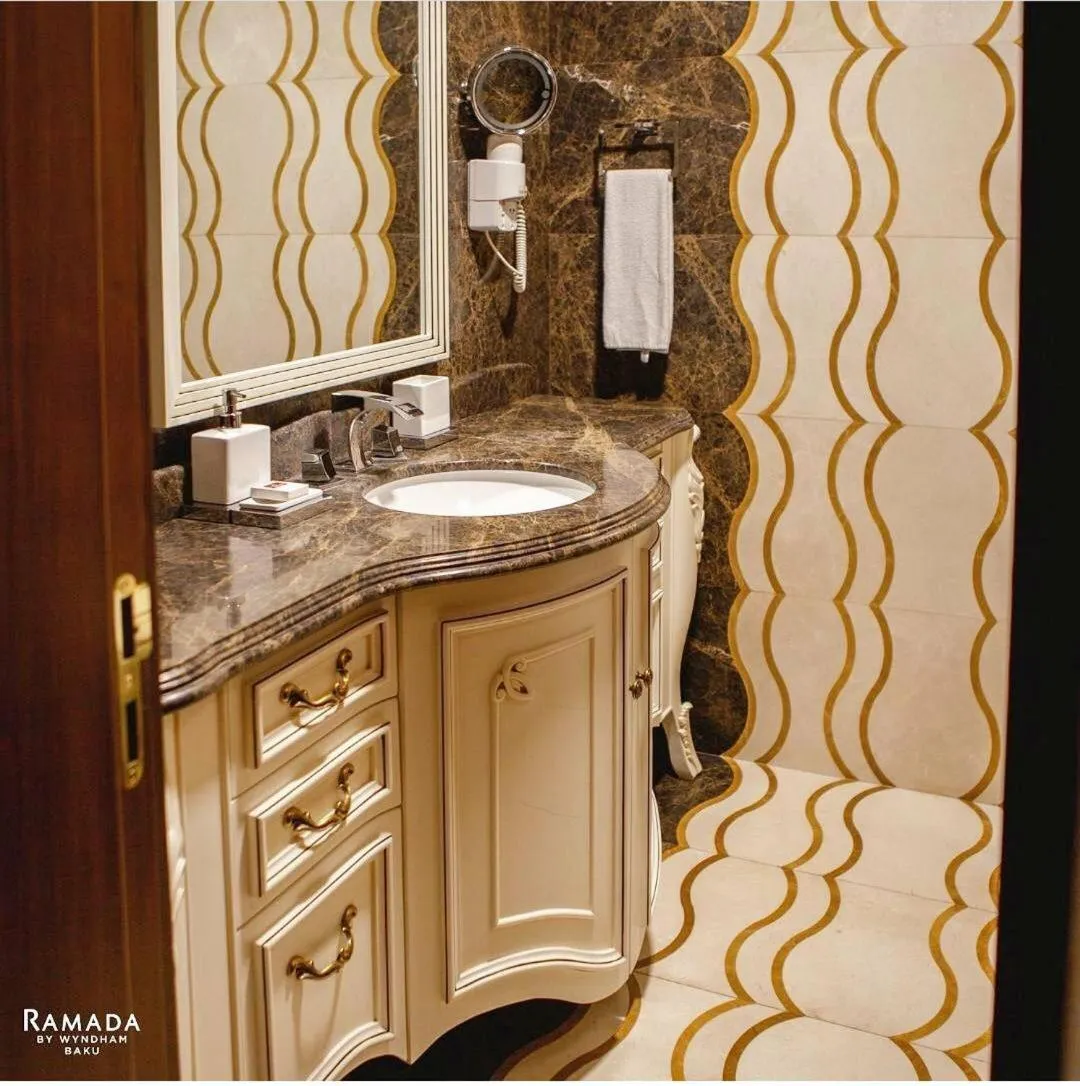 Bathroom in Ramada by Wyndham Baku
