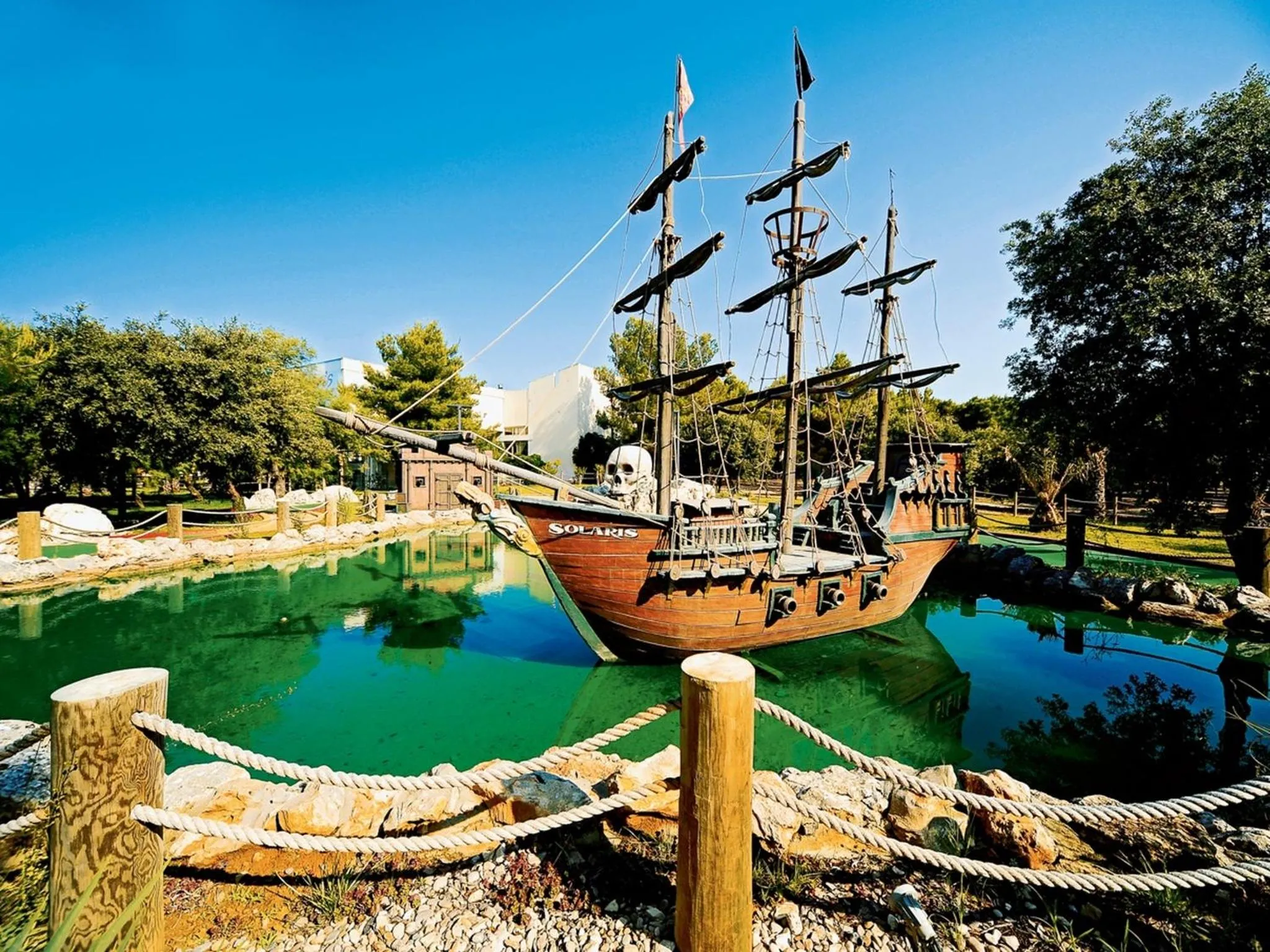 Minigolf in Amadria Park Apartments Šibenik