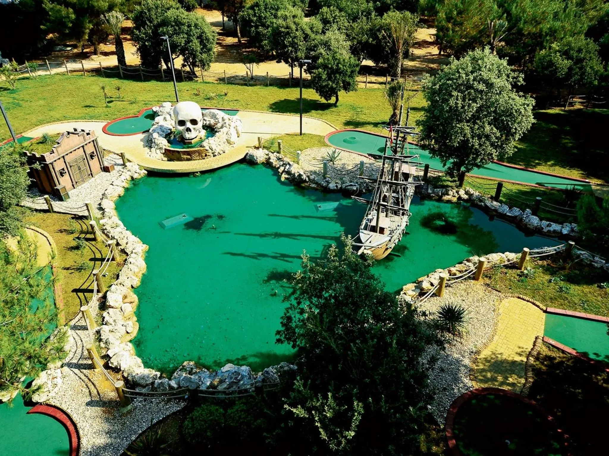 Minigolf in Amadria Park Apartments Šibenik