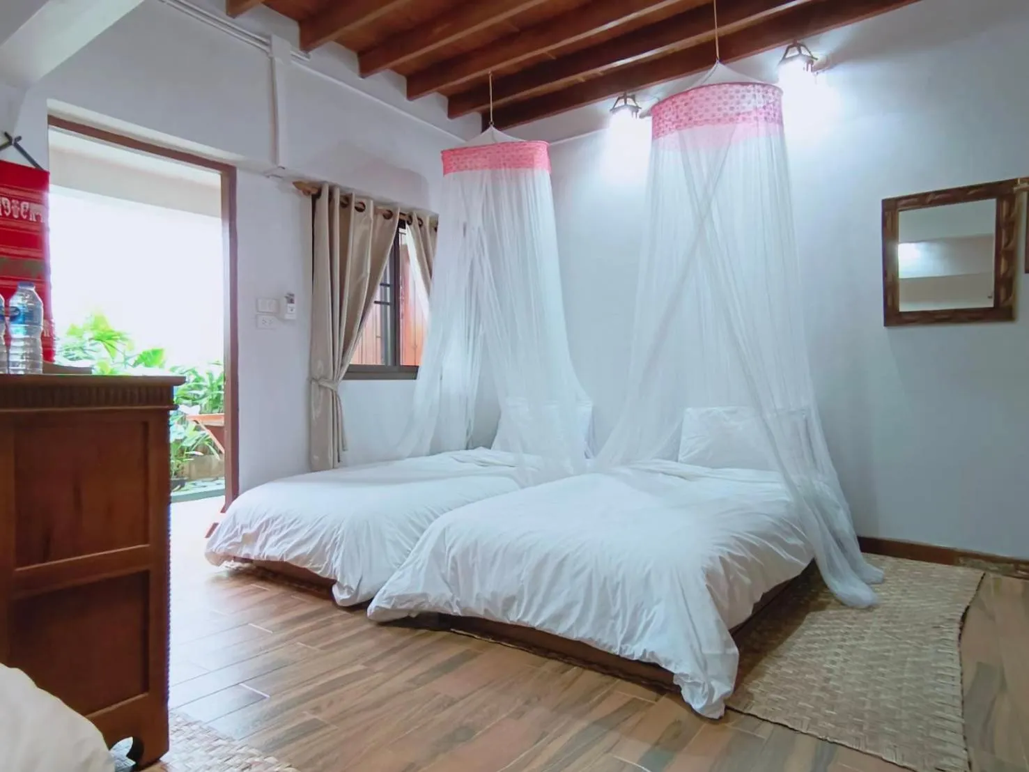 Bed in Apilapa Hotel