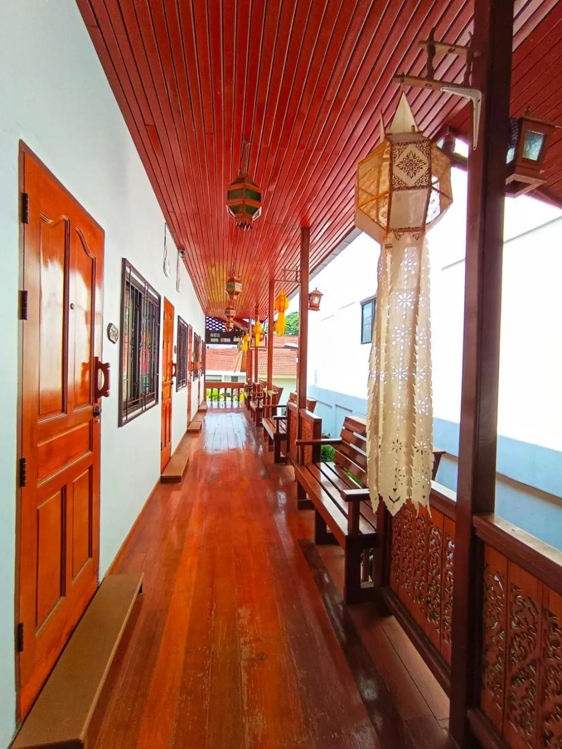 Balcony/Terrace in Apilapa Hotel