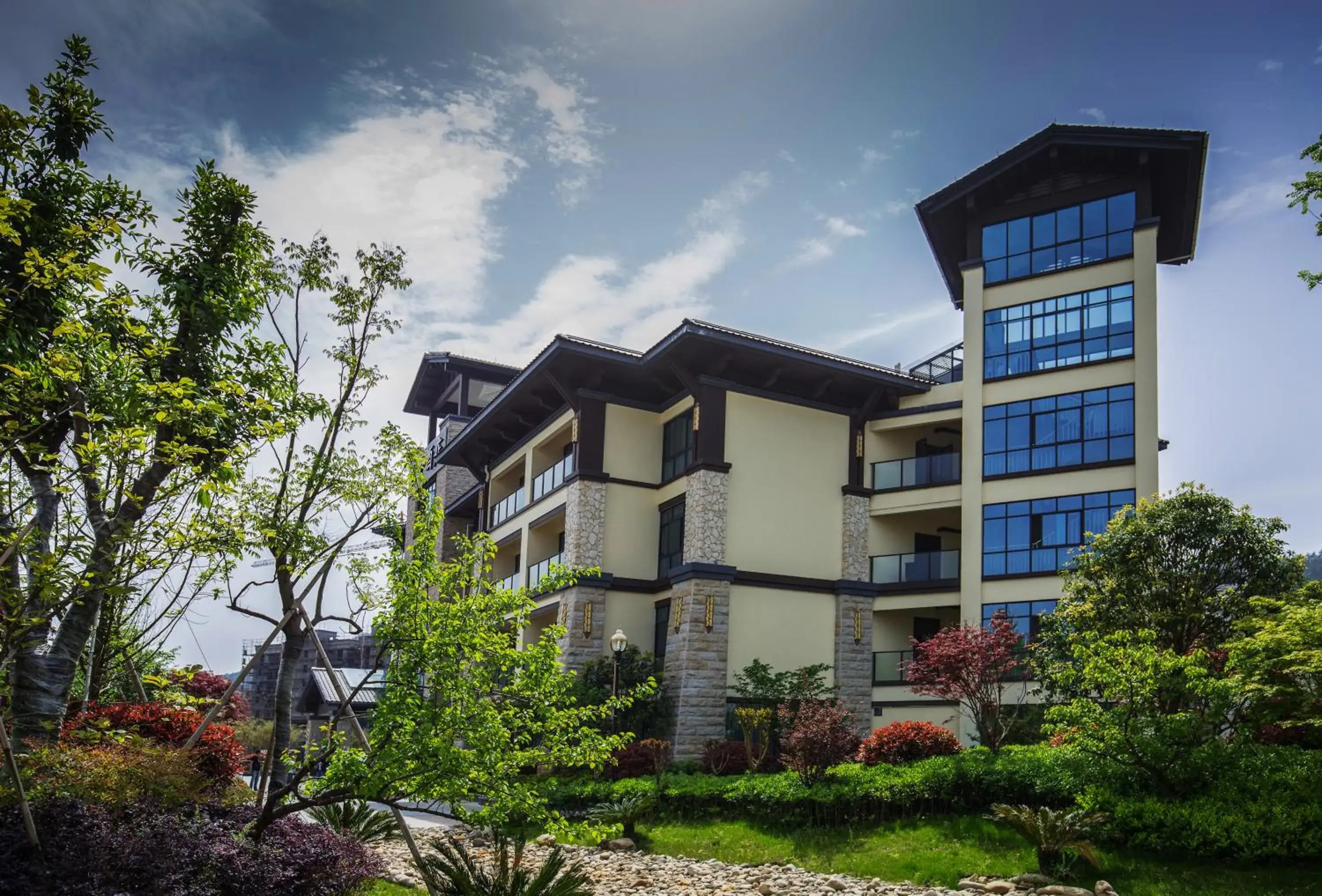Property building in SSAW Boutique Hotel Hangzhou Qiandao Lake Property building in SSAW Boutique Hotel Hangzhou Qiandao Lake