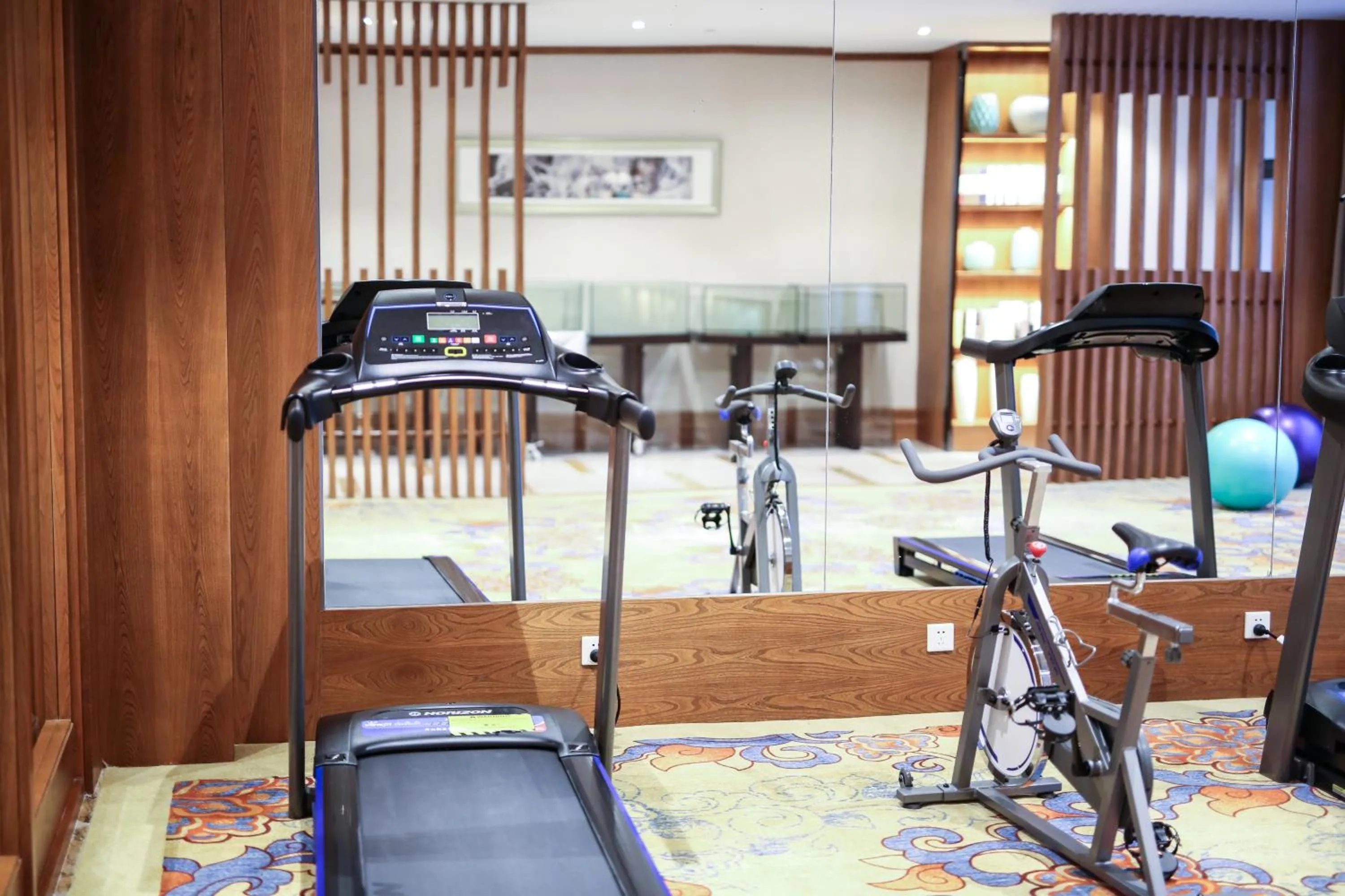 Fitness centre/facilities in SSAW Boutique Hotel Hangzhou Qiandao Lake