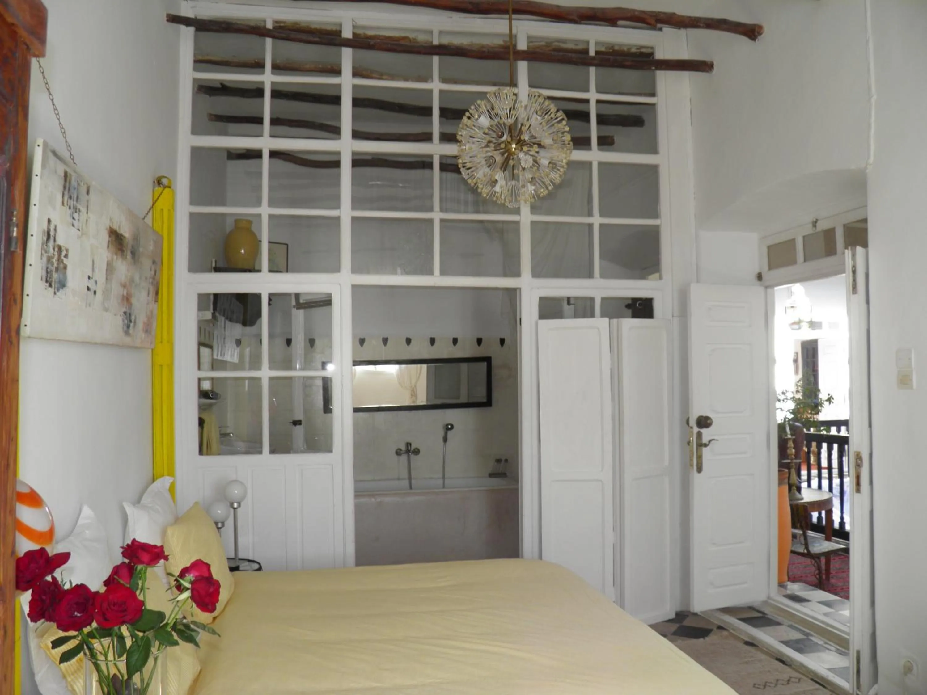 Bedroom in La Maison des Artistes