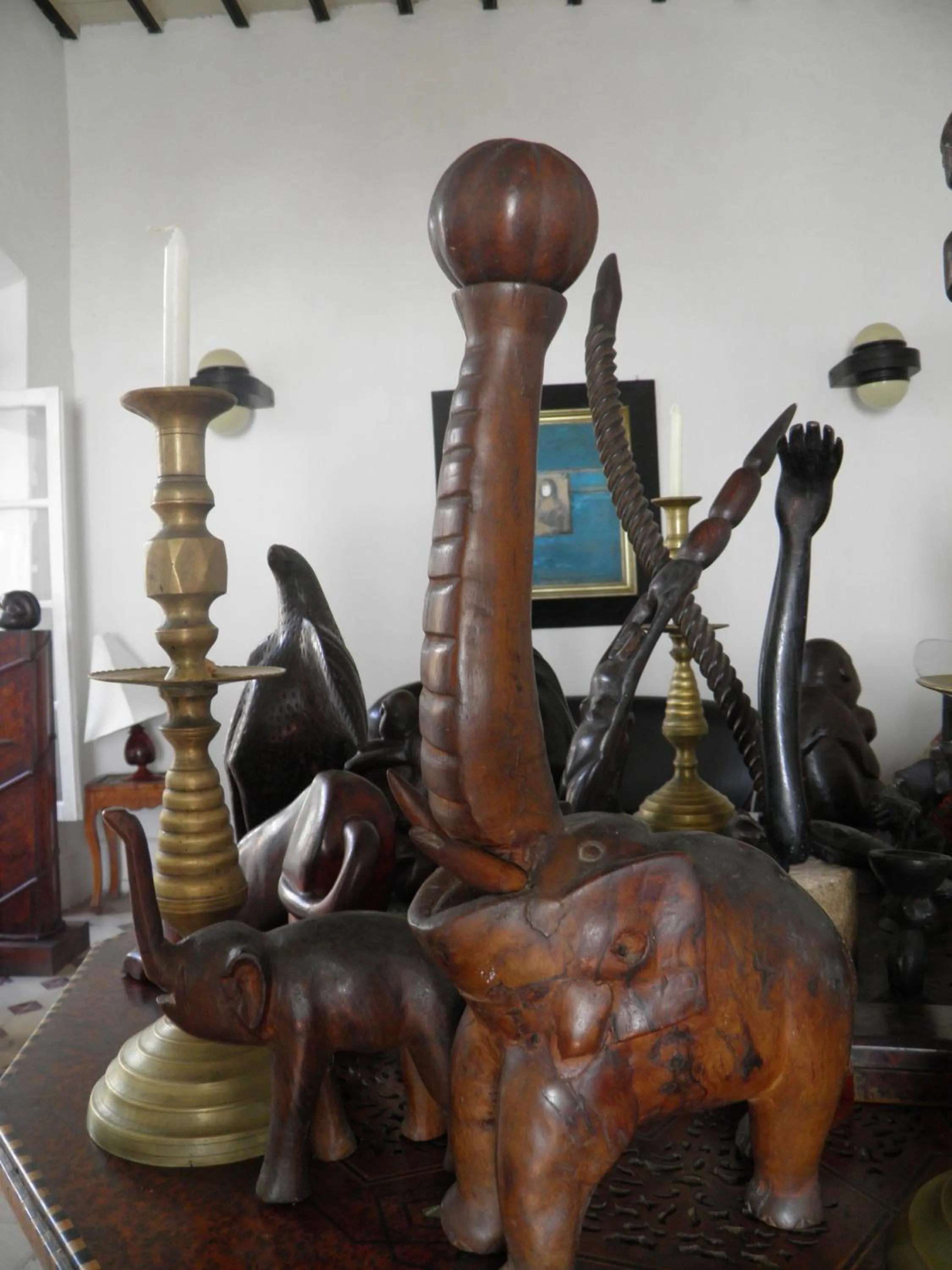 Communal lounge/ TV room in La Maison des Artistes