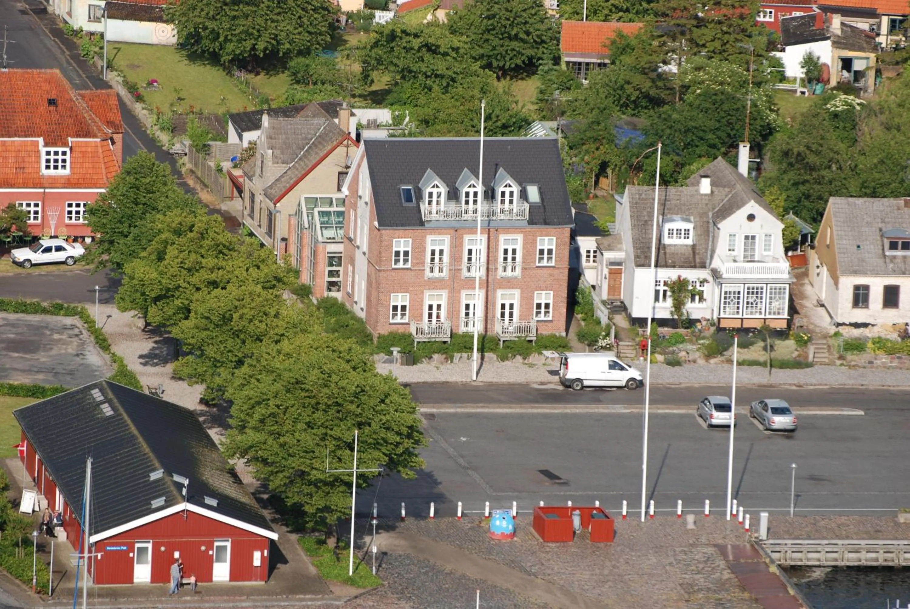 Bird's eye view in Hotel Nysted Havn
