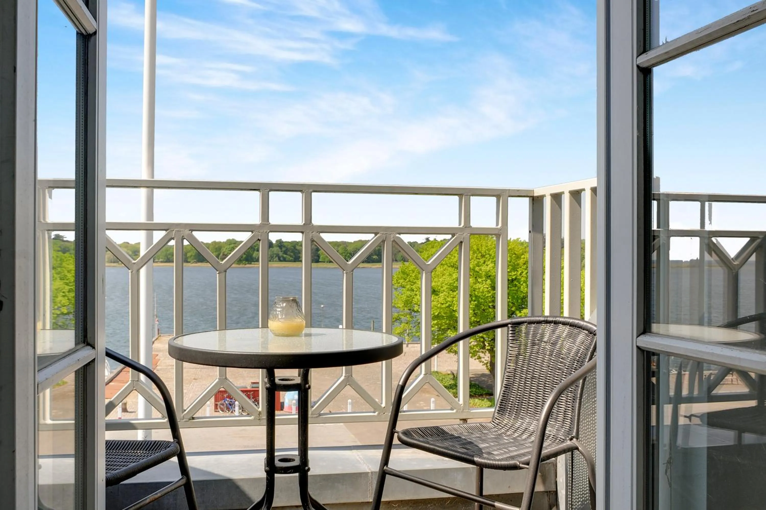 Balcony/Terrace in Hotel Nysted Havn
