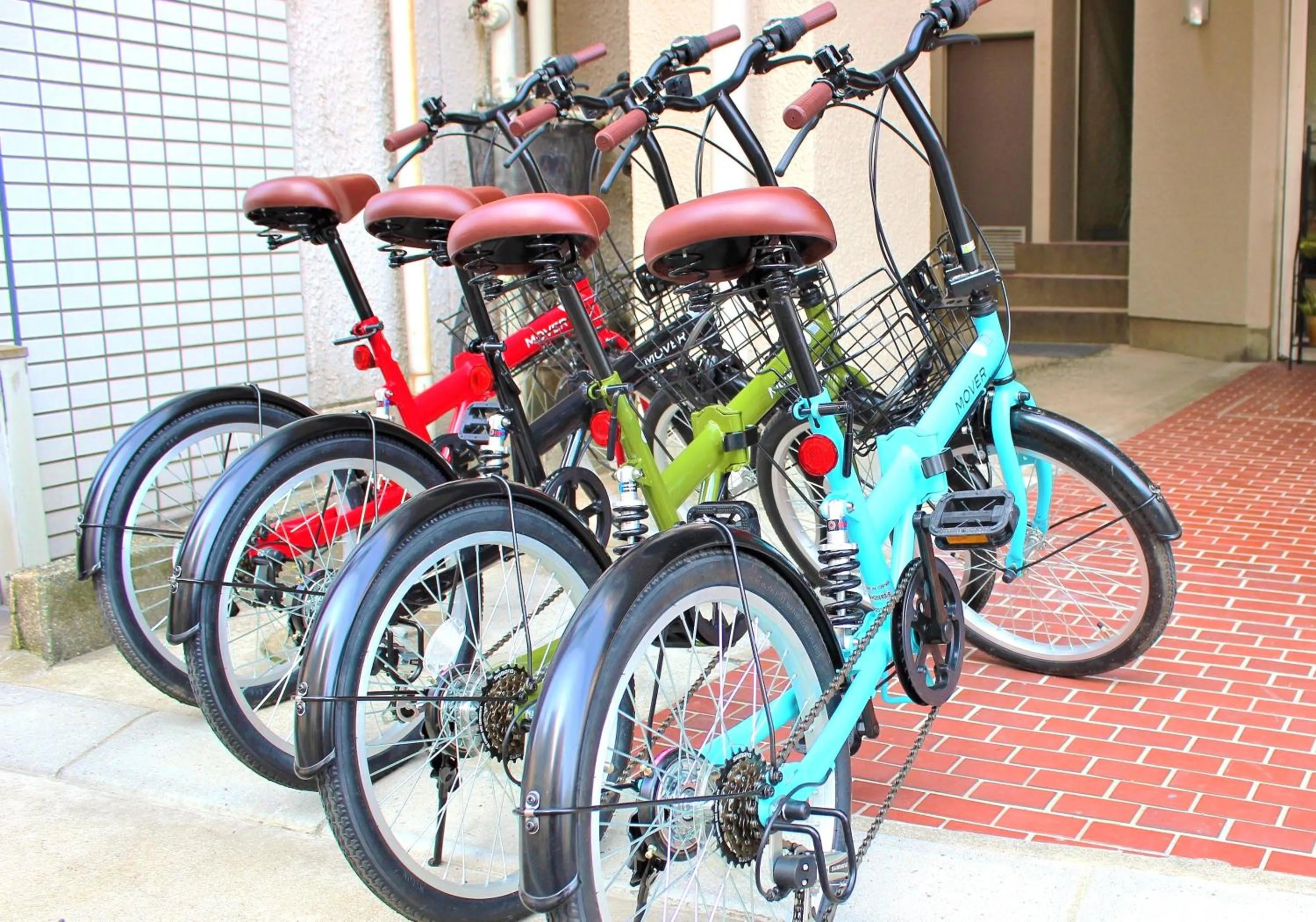 Cycling in Hostel TOKI