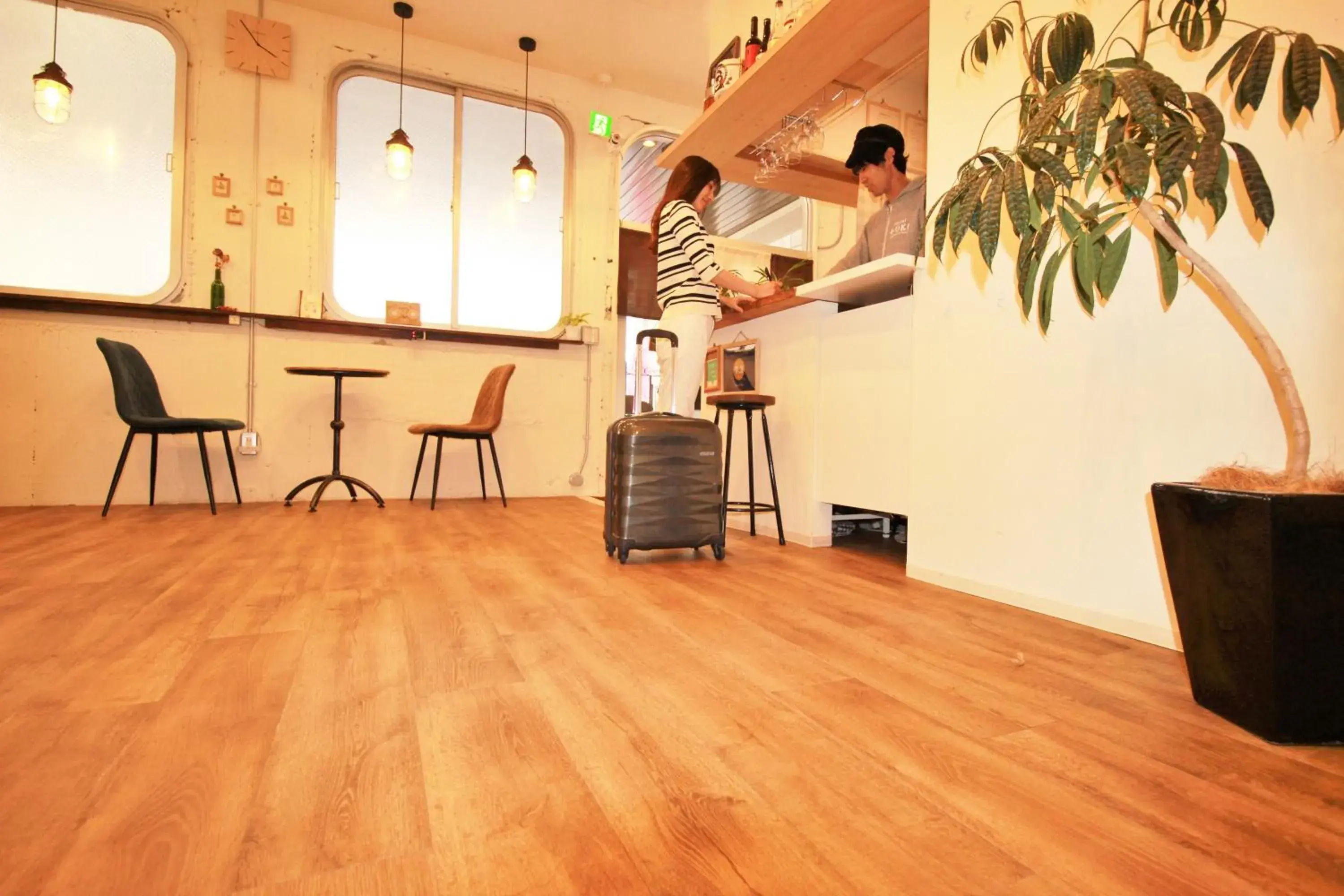 Lobby or reception in Hostel TOKI Lobby or reception in Hostel TOKI