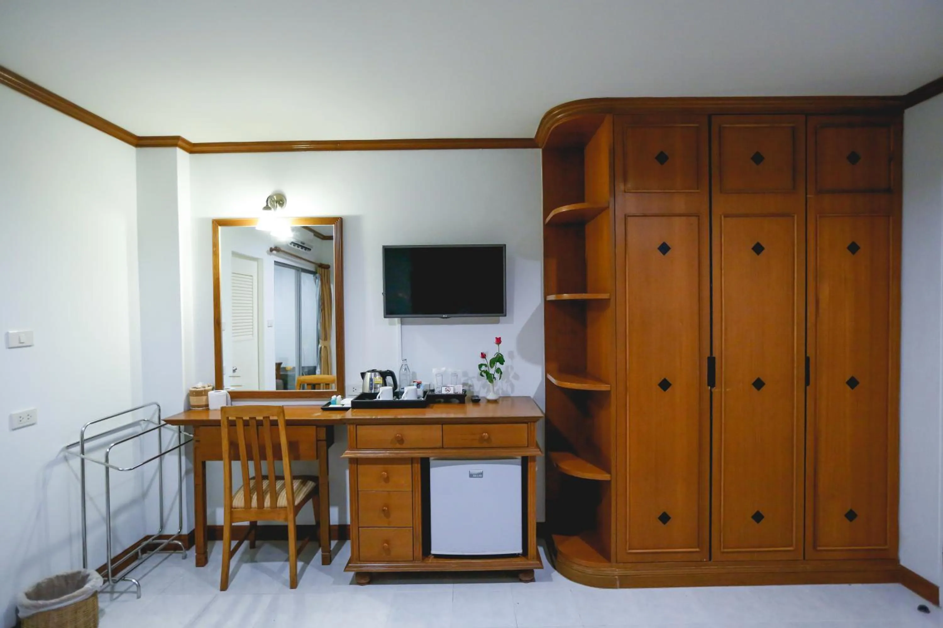 Bed in Hua Hin White Villa Hotel - SHA Certified