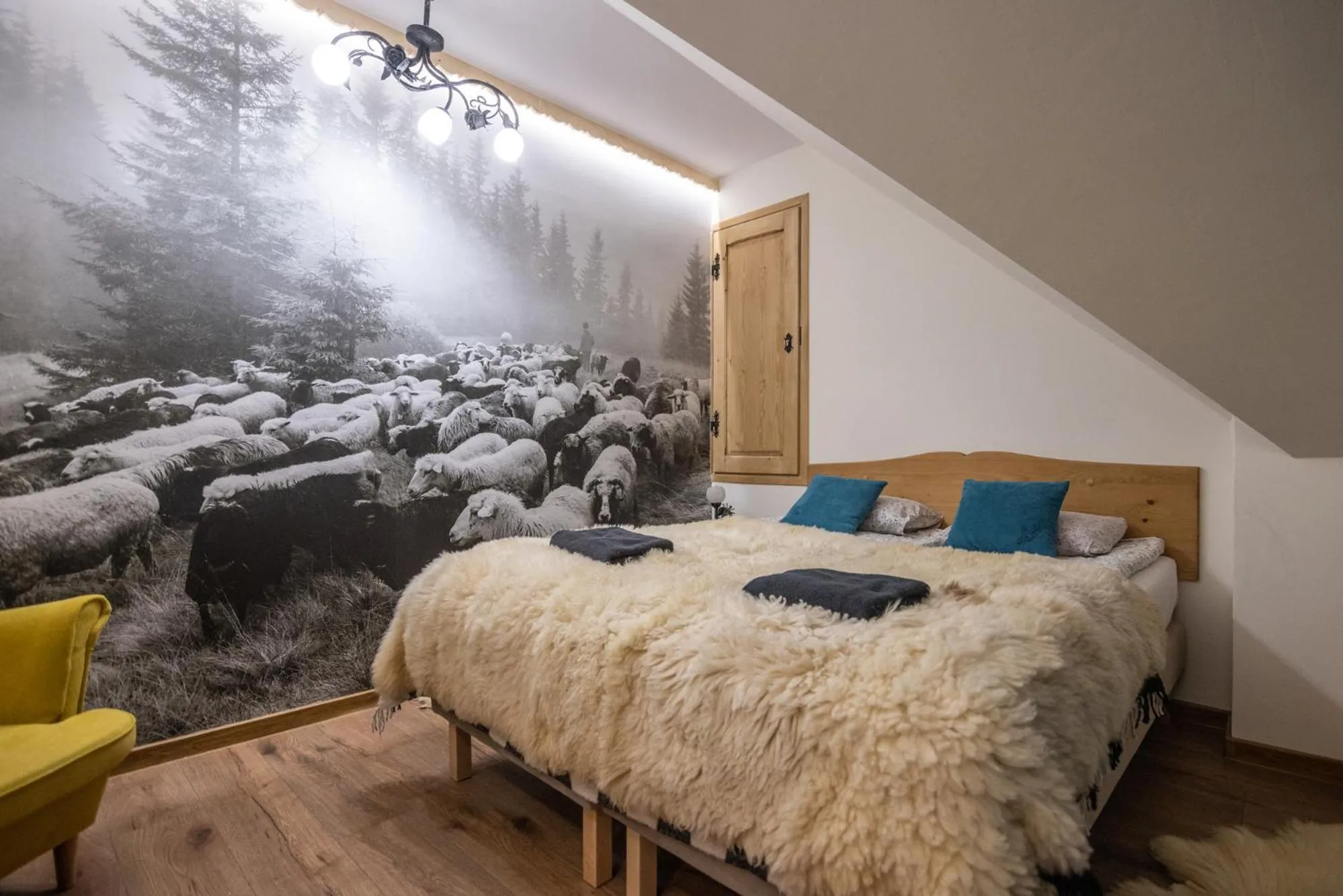 Bedroom, Bed in Moje Tatry Gluten Free