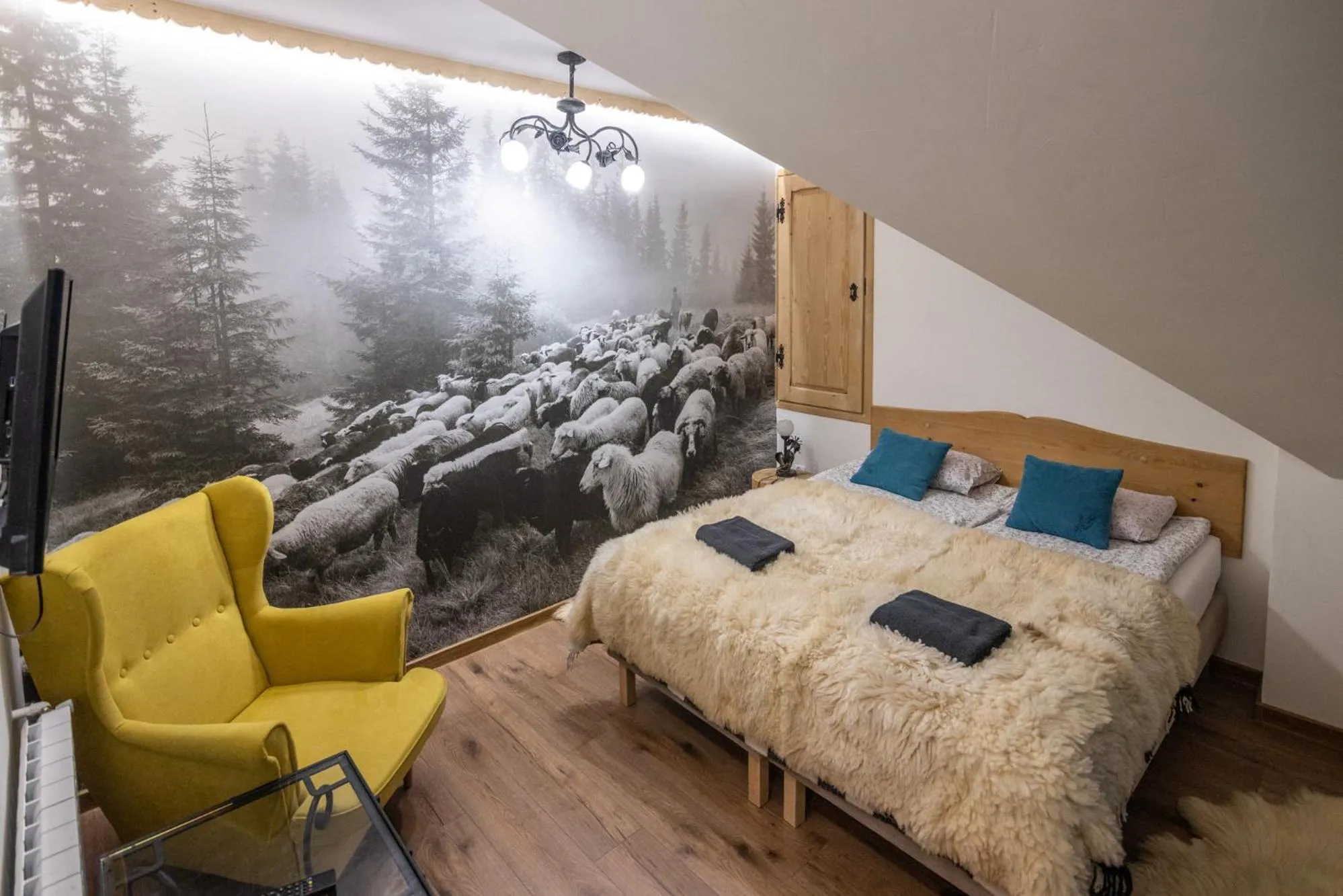 Property building, Bed in Moje Tatry Gluten Free