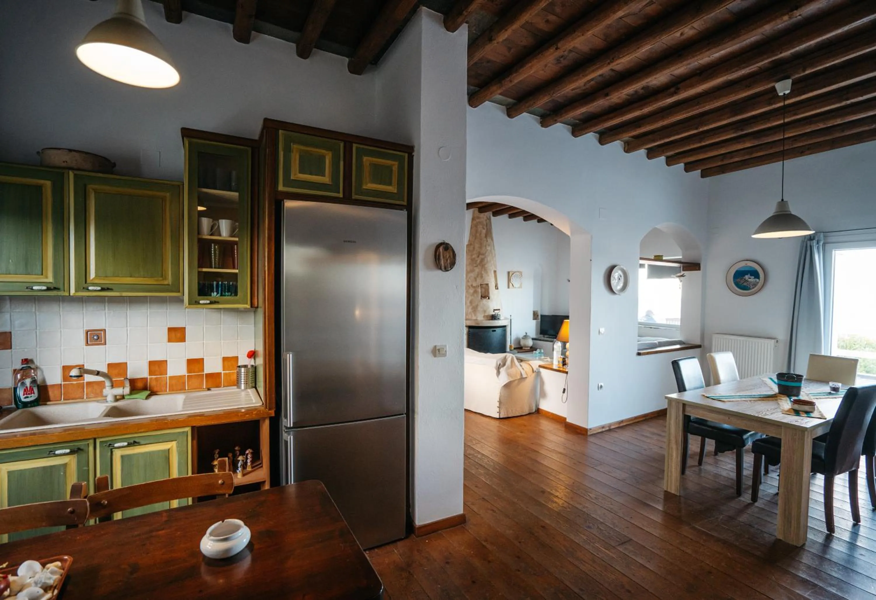 Kitchen or kitchenette in Cape Napos