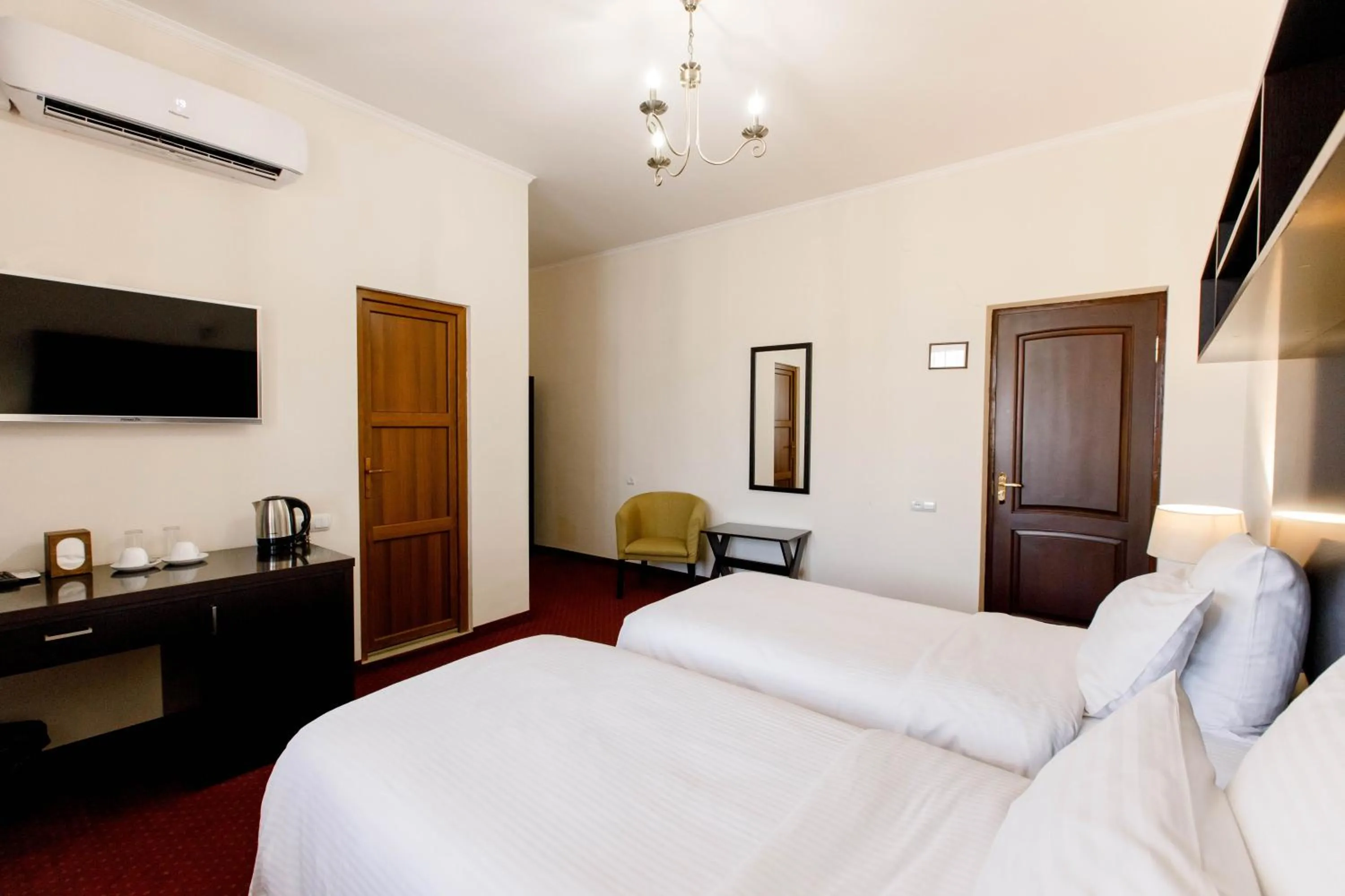 Bed in 14 Floor Hotel