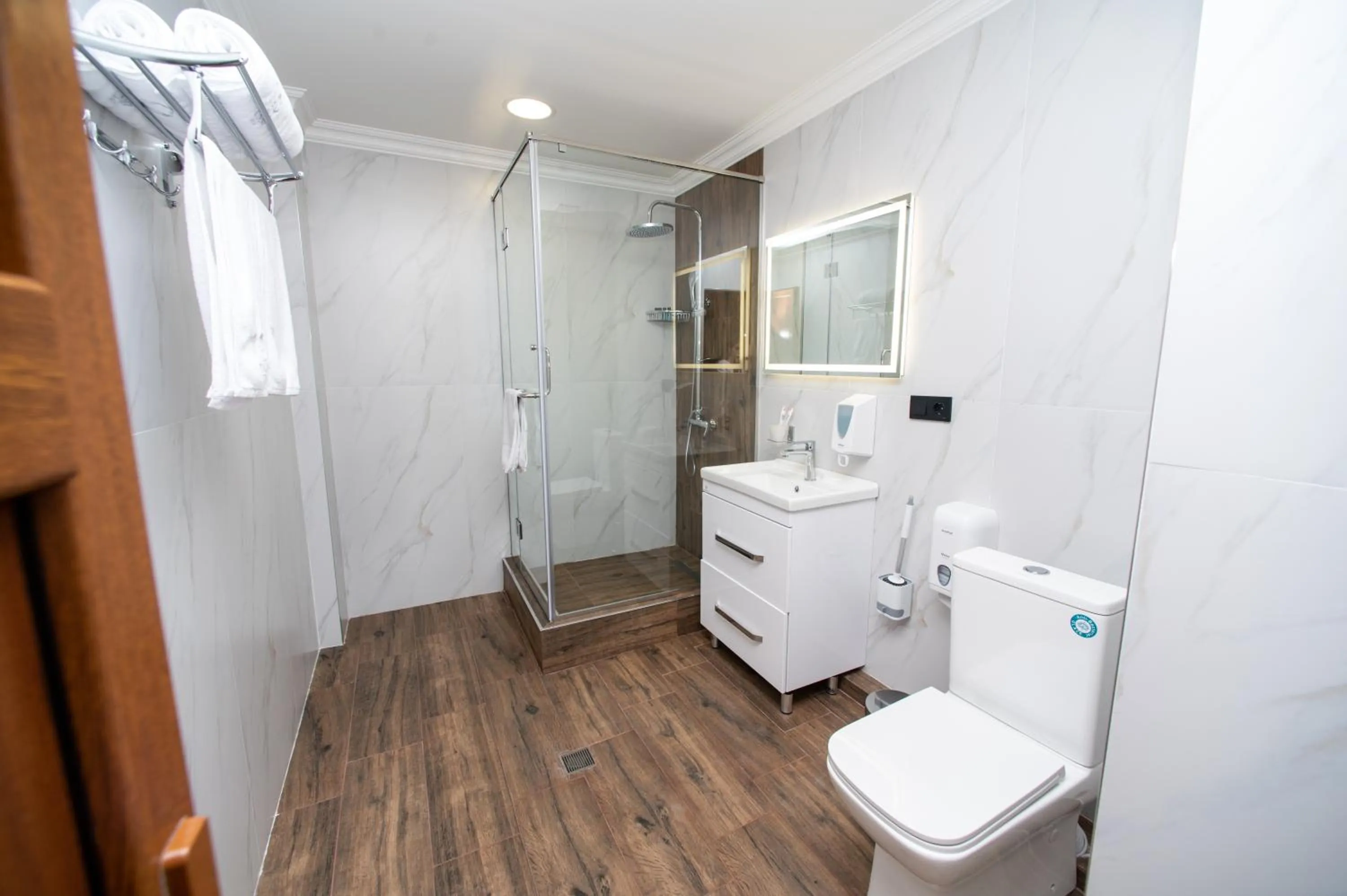 Shower in 14 Floor Hotel