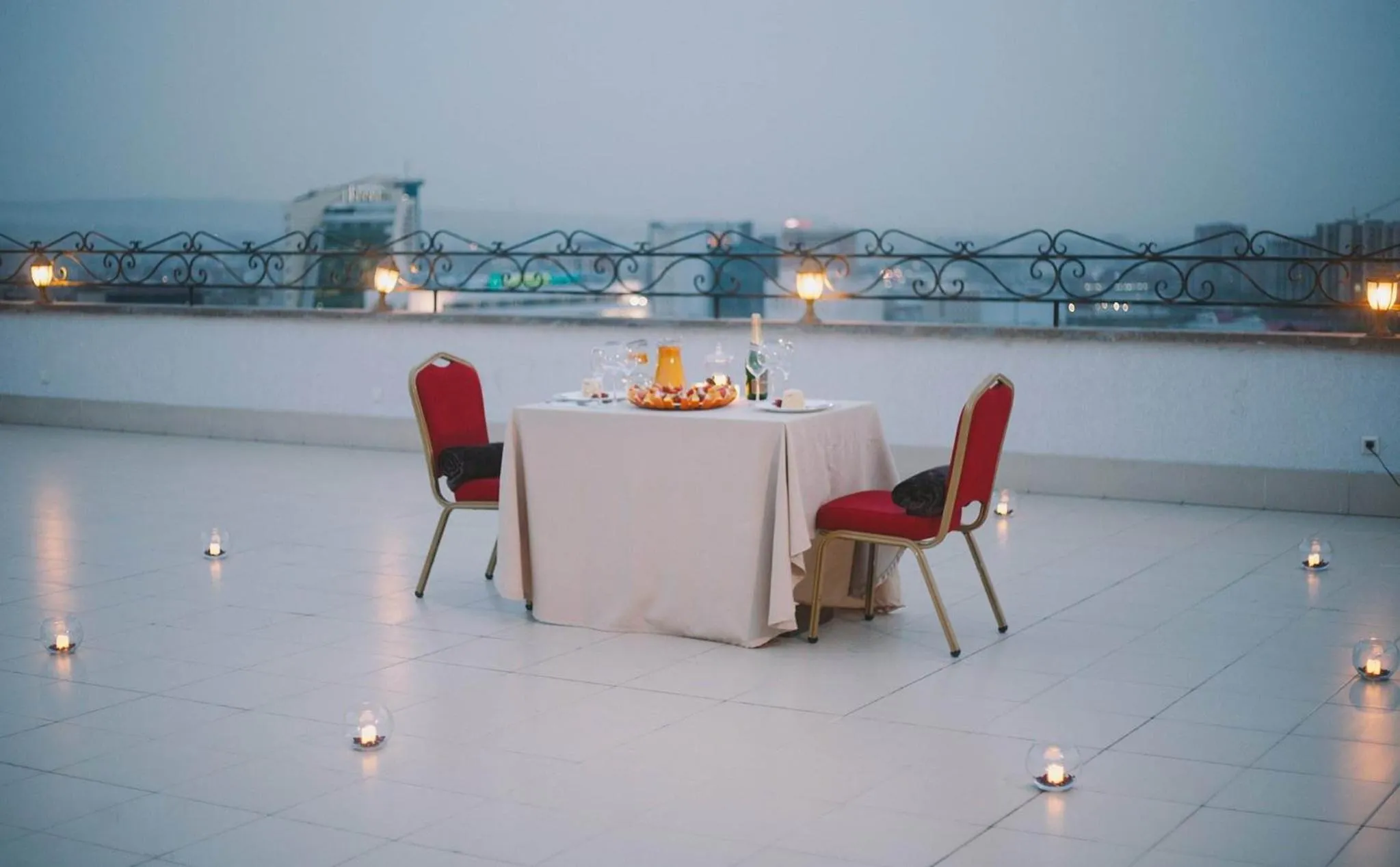 Balcony/Terrace in 14 Floor Hotel