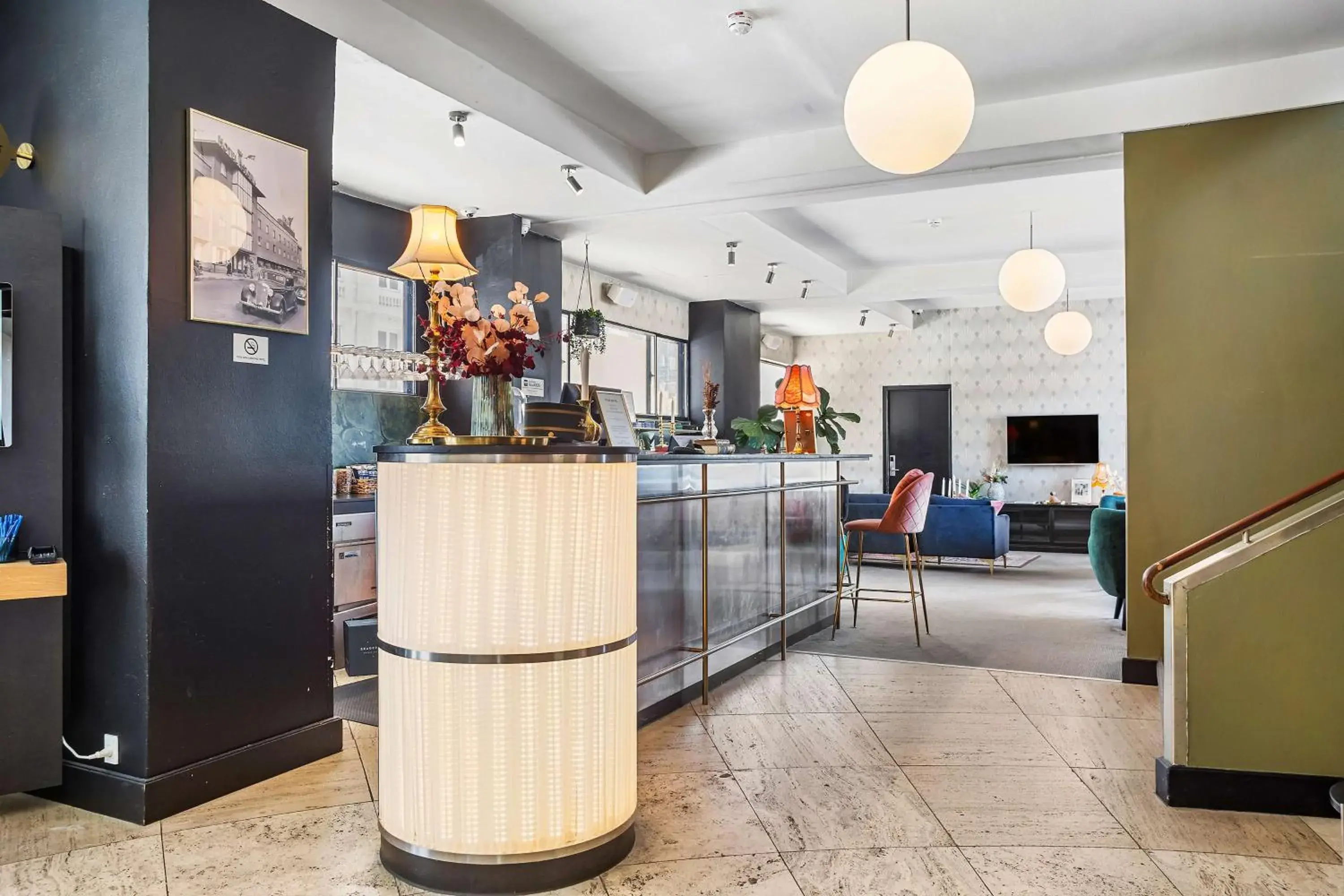 Lobby or reception in Hotel Astoria, Best Western Signature Collection Lobby or reception in Hotel Astoria, Best Western Signature Collection