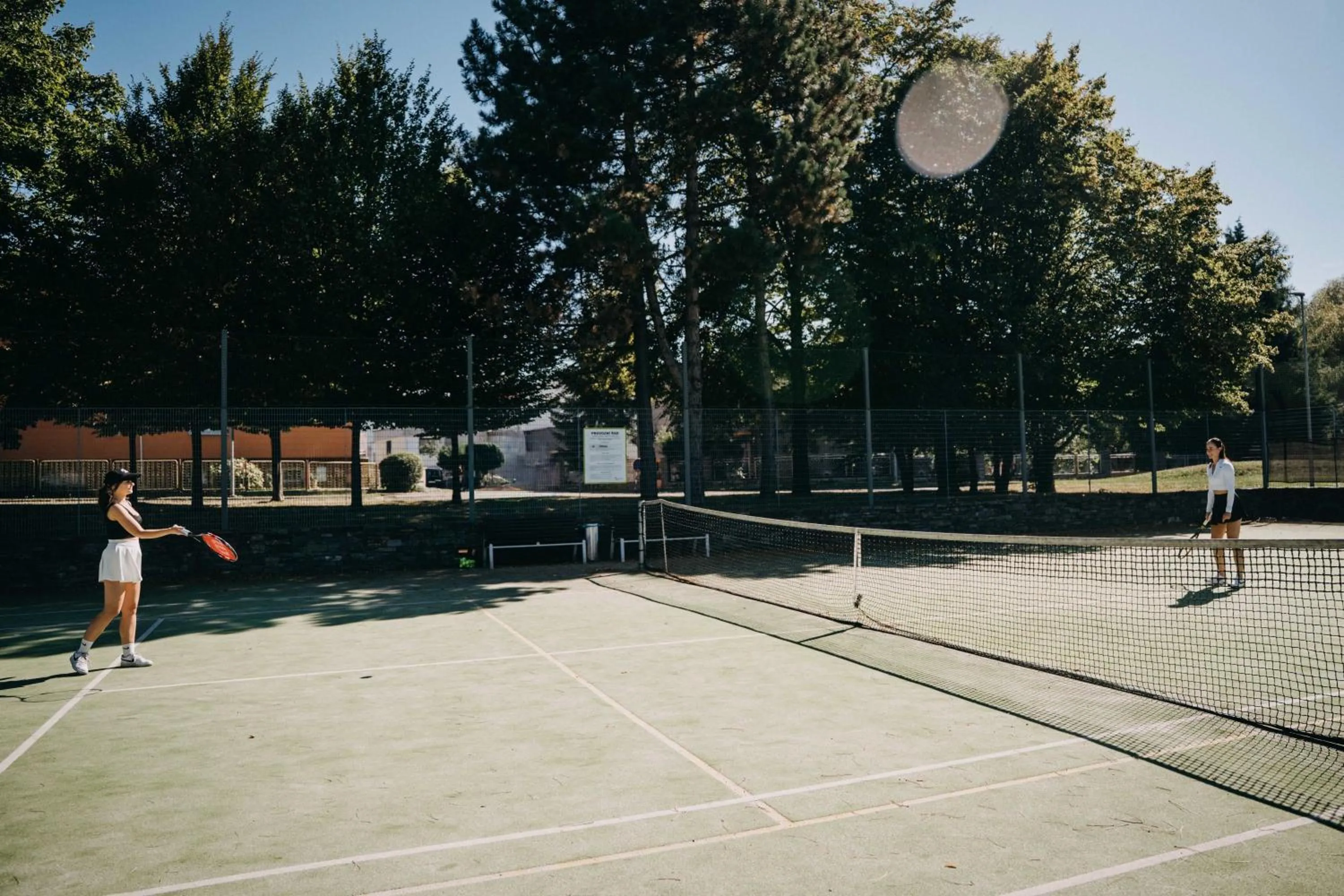 Tennis court in Wellness Hotel ABÁCIE