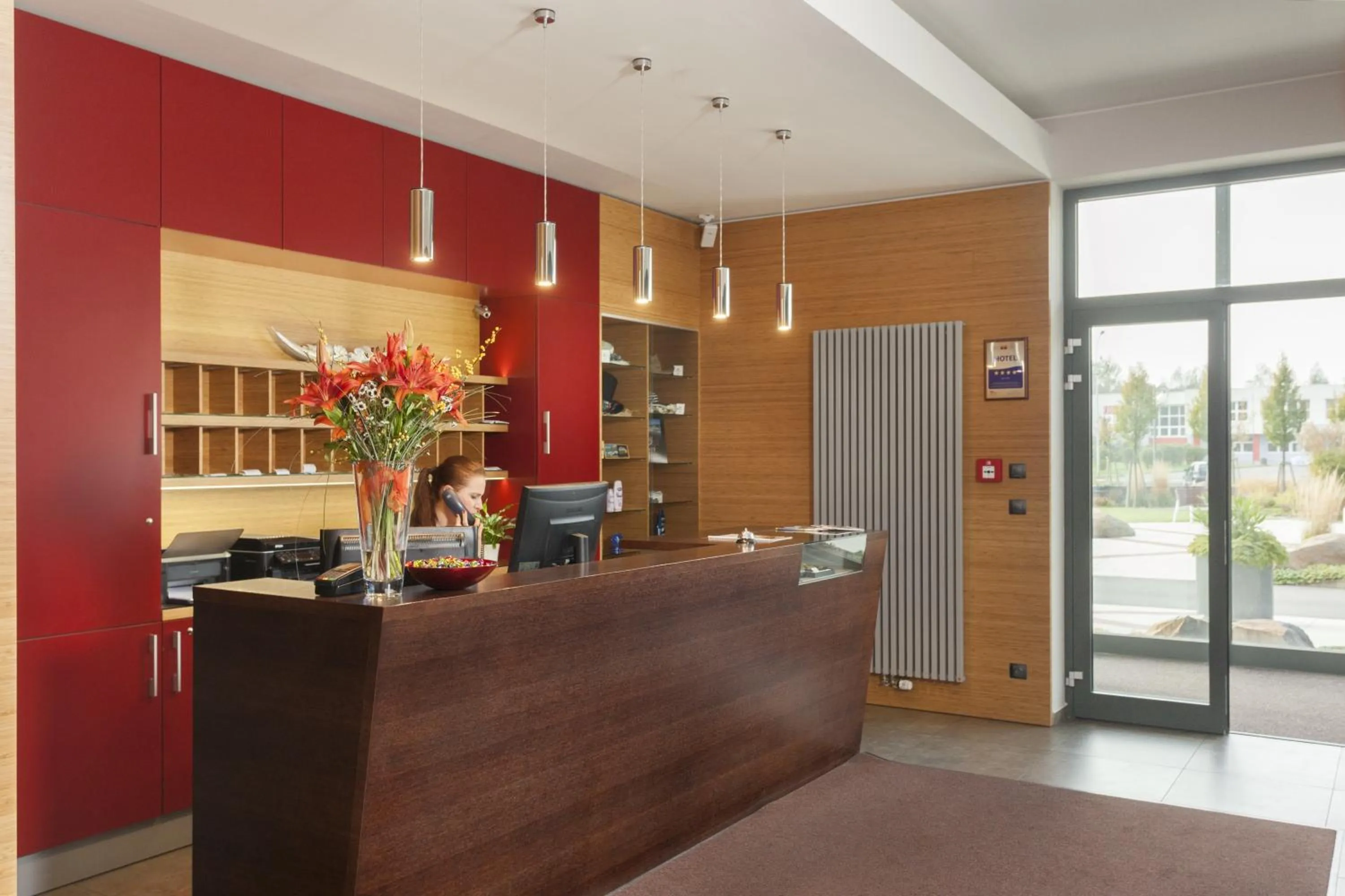 Lobby or reception in Wellness Hotel ABÁCIE