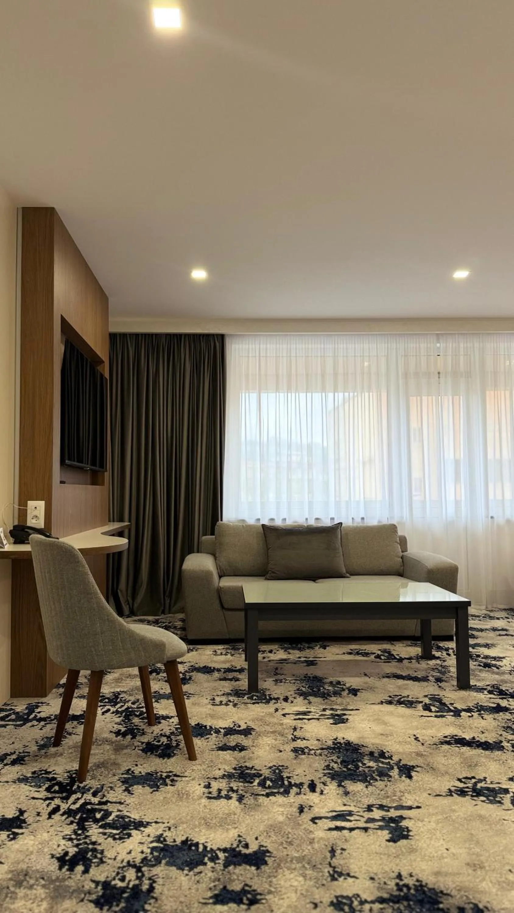 Seating area in Erebuni Hotel Yerevan