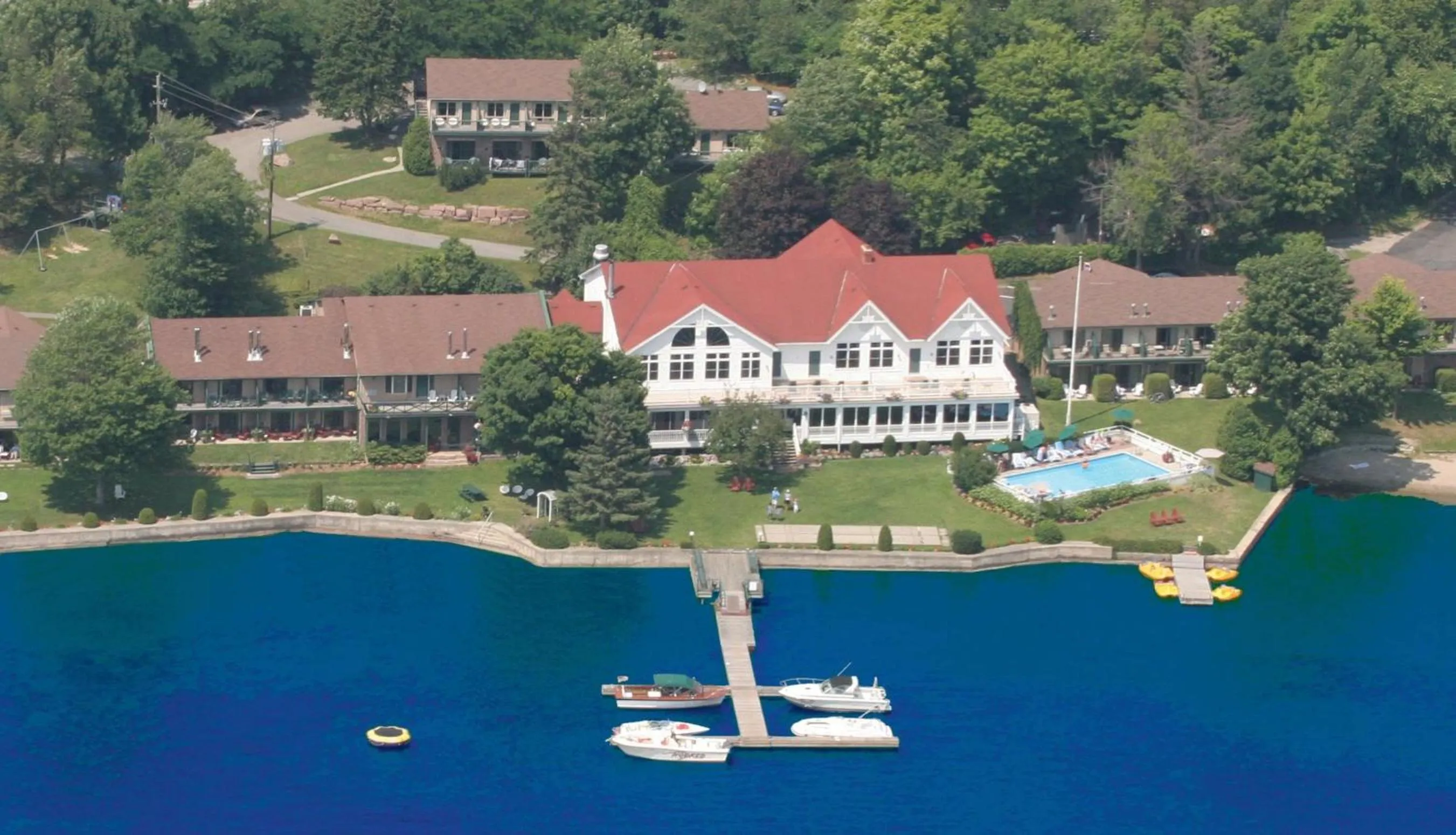 Bird's eye view in Glen House Resort