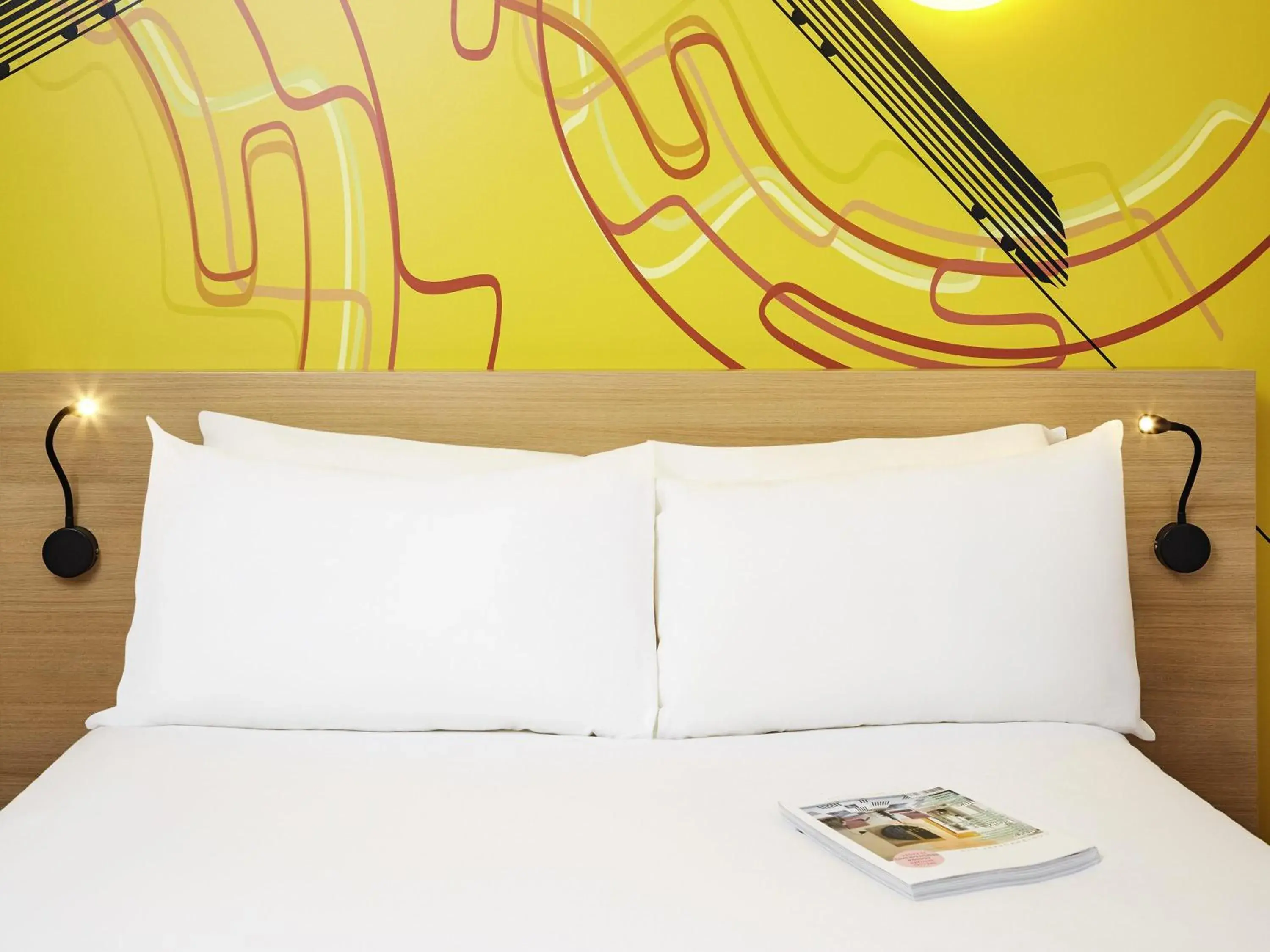 Bedroom, Bed in ibis Styles Marseille Gare Saint-Charles Bedroom, Bed in ibis Styles Marseille Gare Saint-Charles