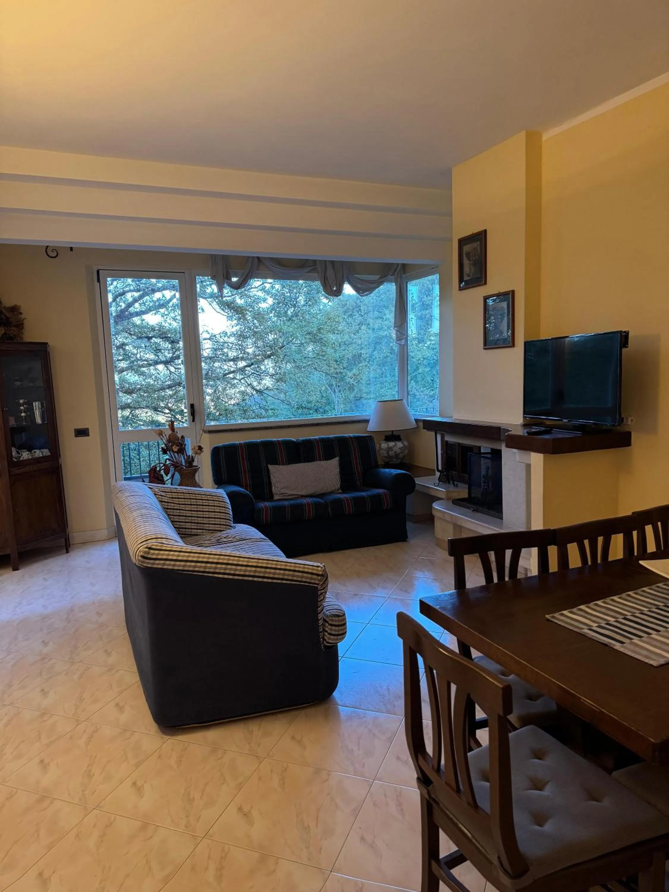 Living room in AgriHotel Villa Ambra