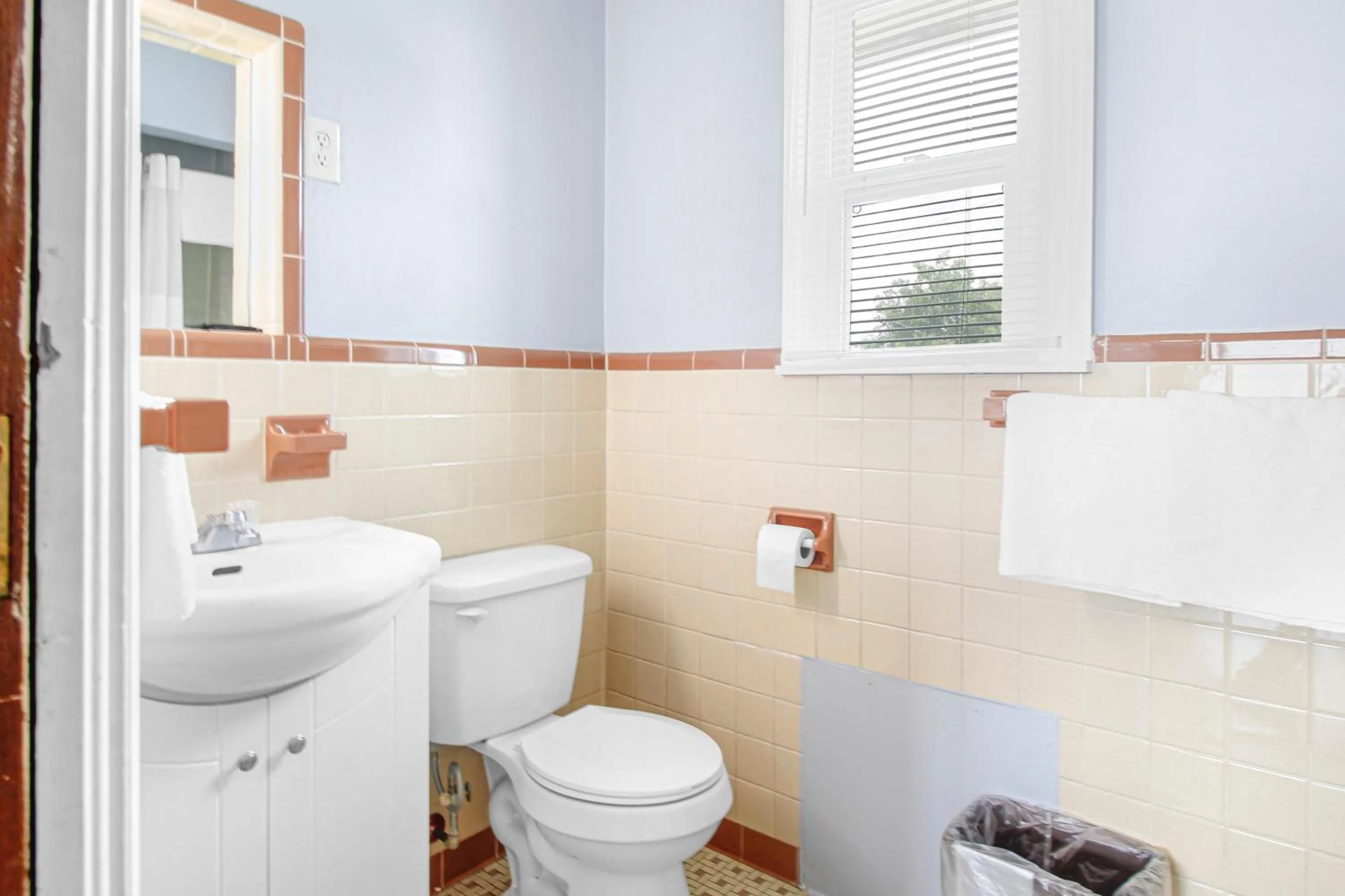 Bathroom in Horse Cave Motel
