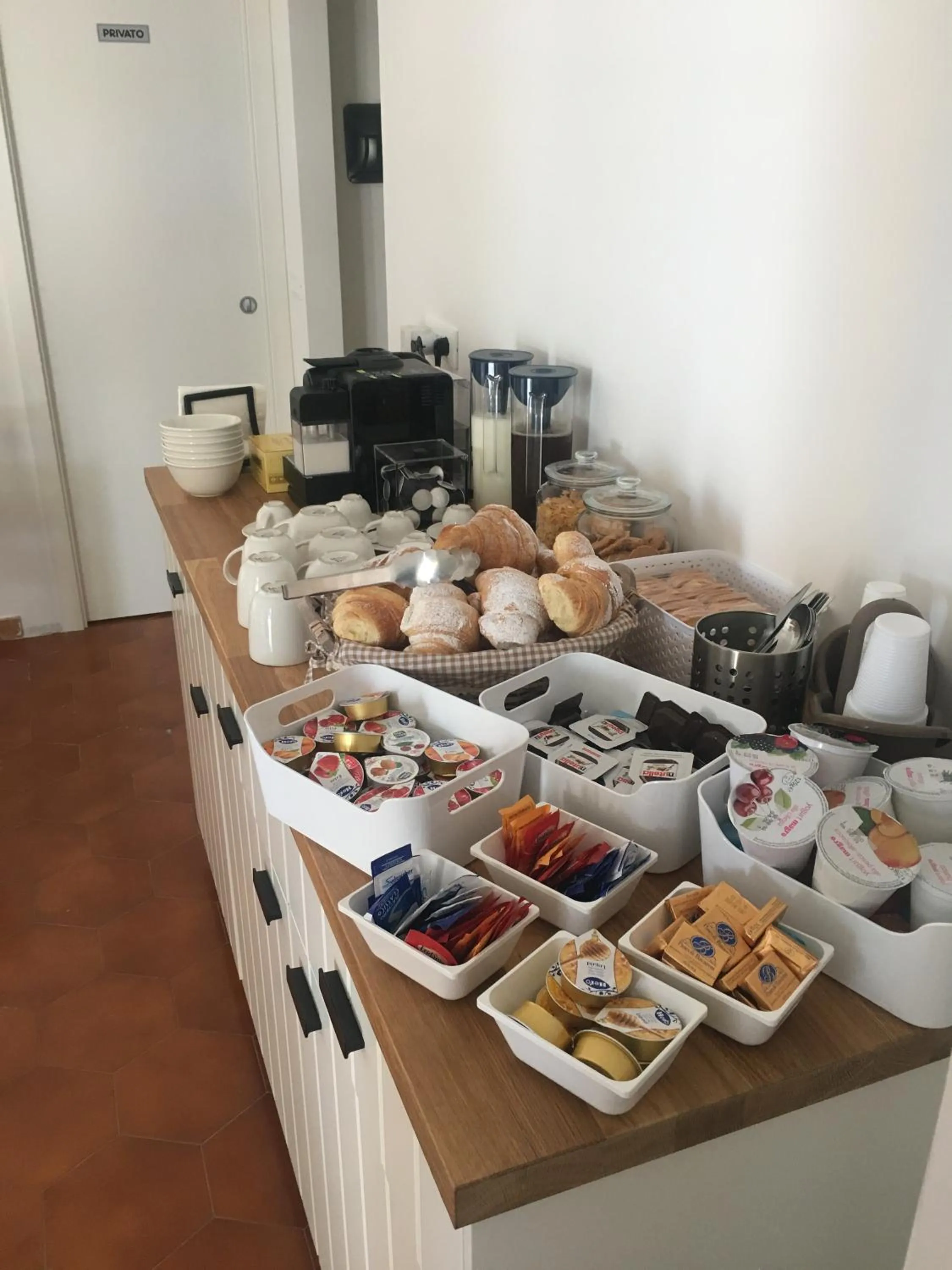 Food and drinks in Villa Iavernaro