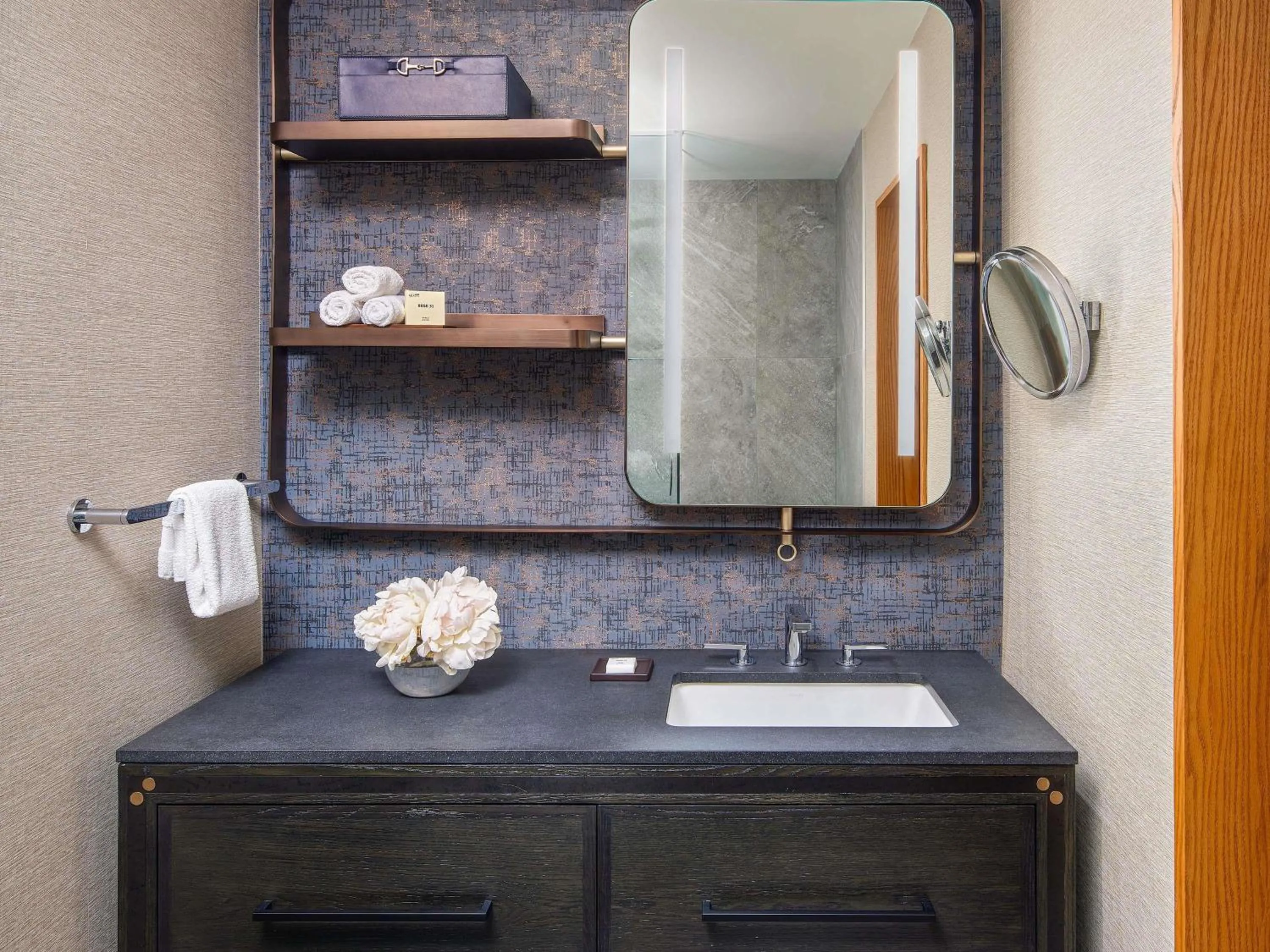 Bedroom in Fairmont Jasper Park Lodge