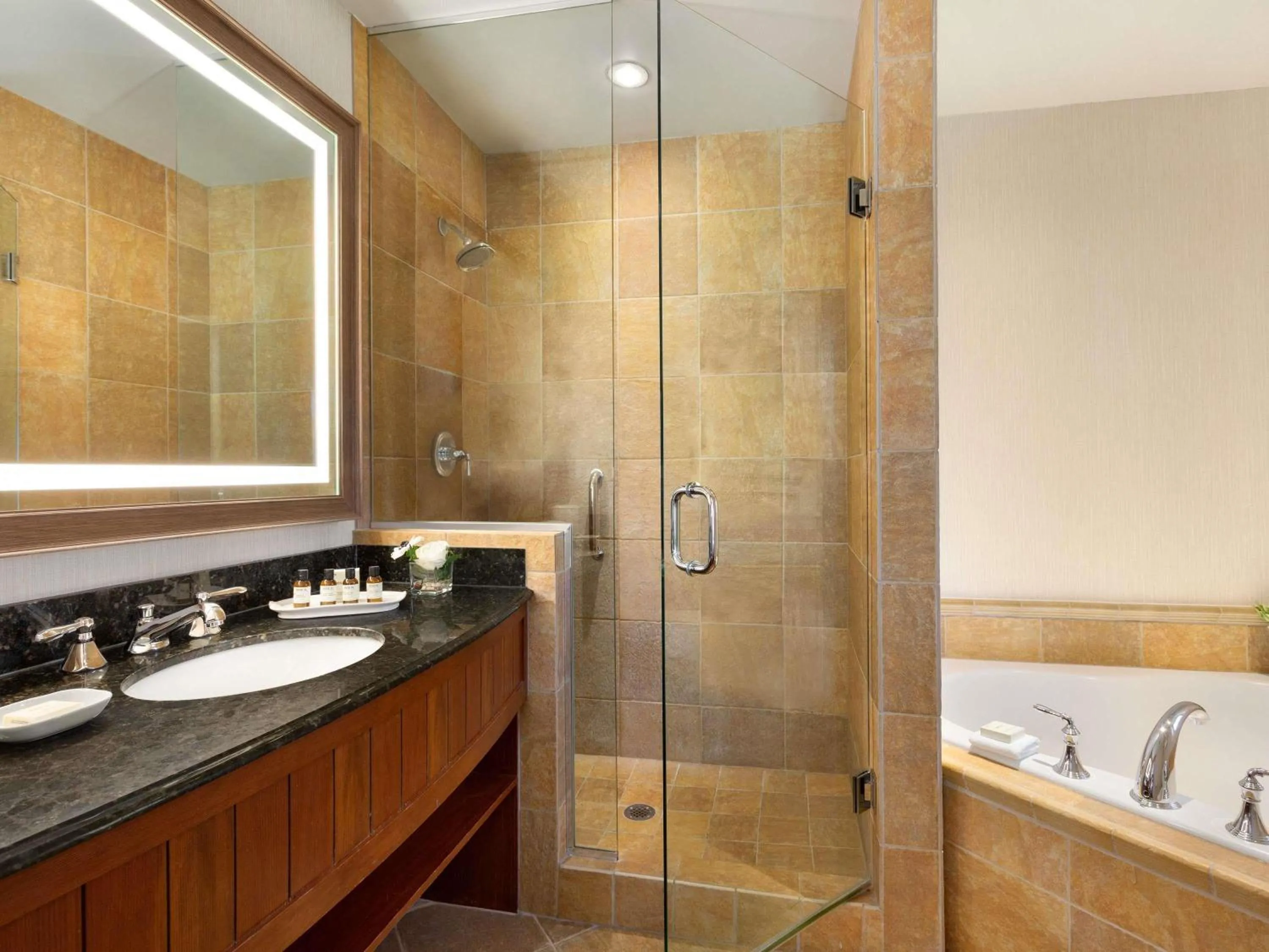 Bedroom in Fairmont Jasper Park Lodge