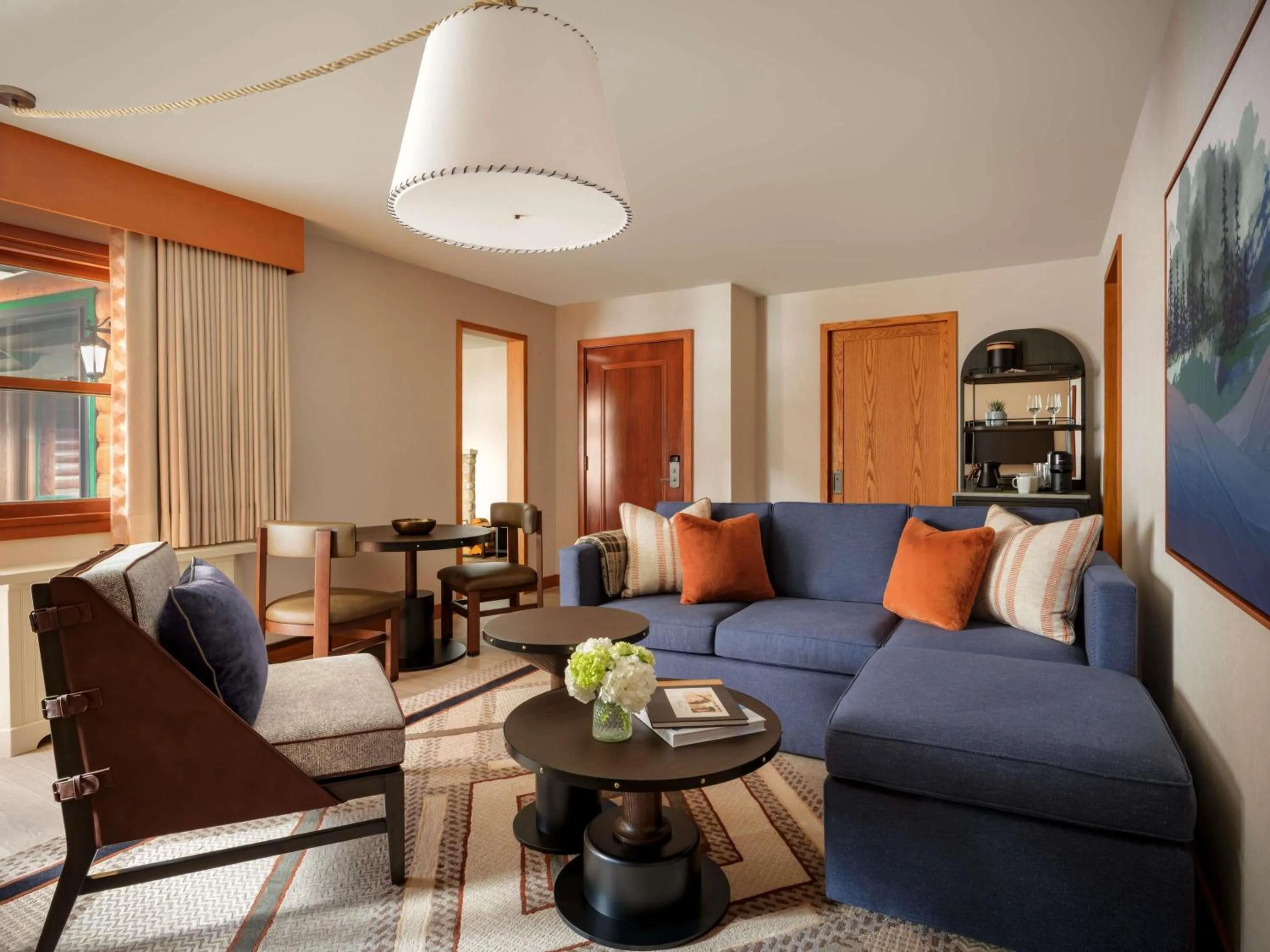 Bedroom in Fairmont Jasper Park Lodge